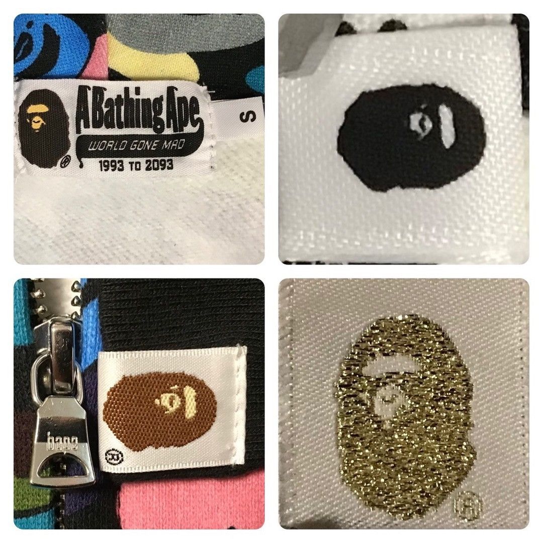 Bape BAPE Multi camo WGM shark full zip hoodie a bathing ape Size US S / EU 44-46 / 1 - 8 Thumbnail