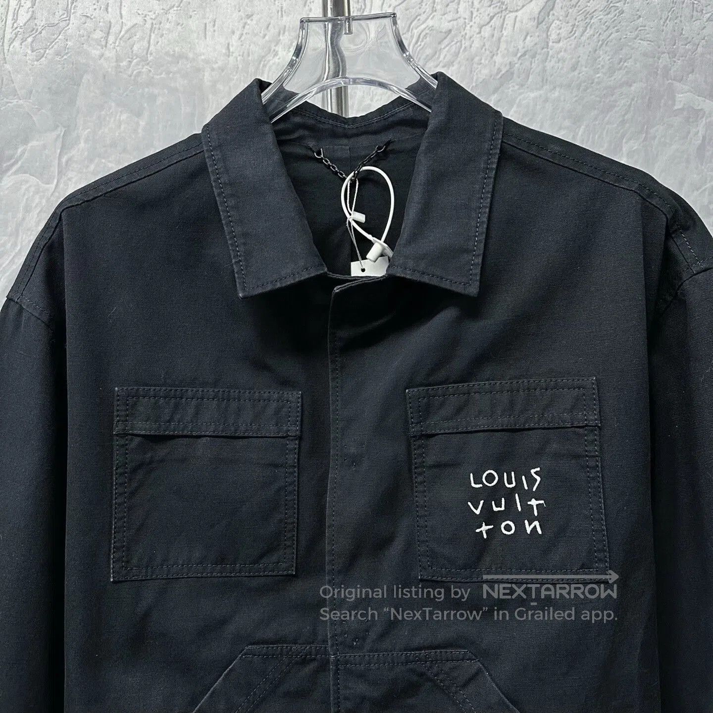 Louis Vuitton louis vuitton embroidered logo denim jacket. Size US L / EU 52-54 / 3 - 2 Thumbnail