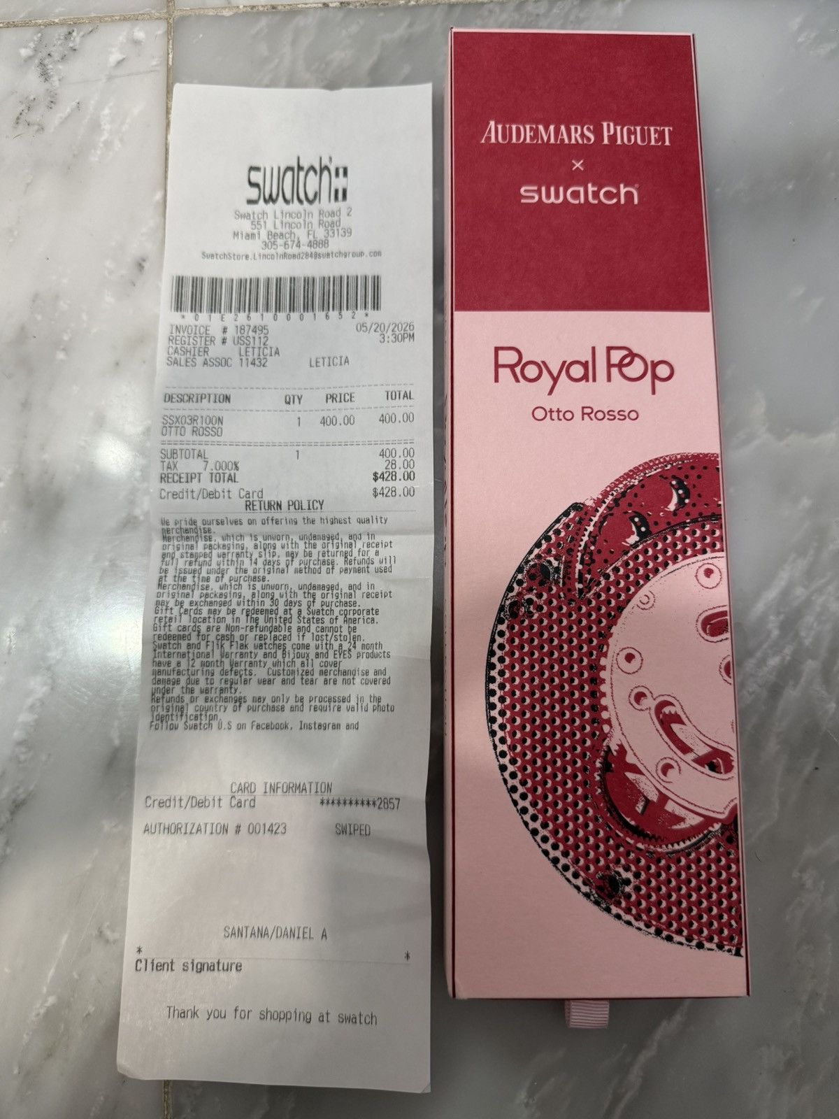 Swatch Swatch AP Royal POP Size ONE SIZE - 5 Thumbnail