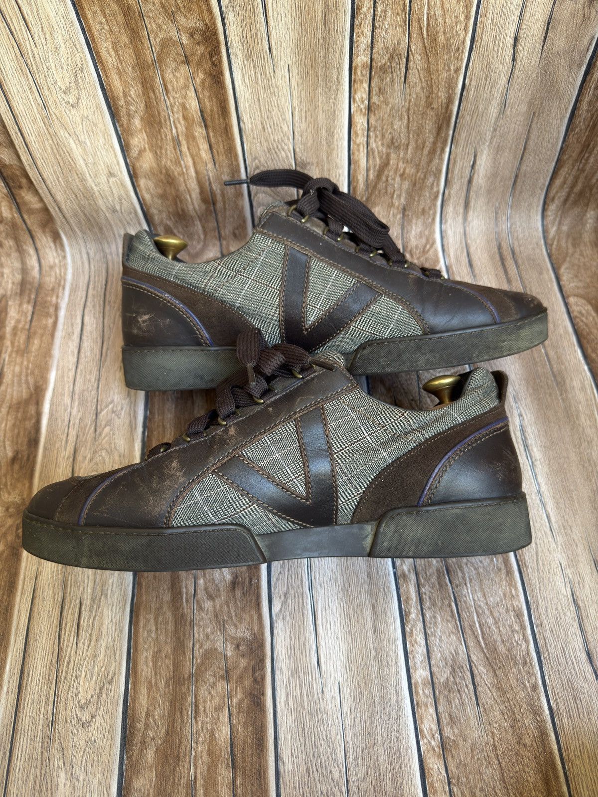 Louis Vuitton Vtg rare patch sneaker Size US 11 / EU 44 - 7 Thumbnail