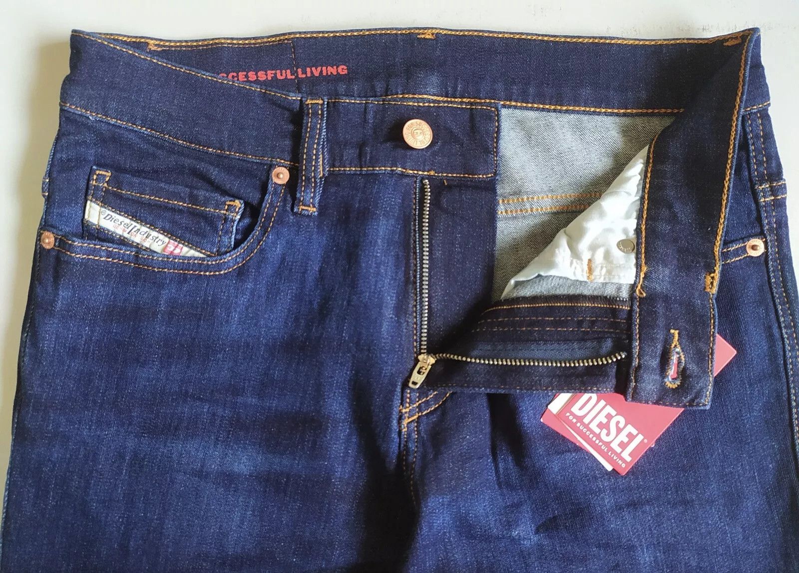 Diesel Diesel 2021-NC L.30 0GDO MENS JEANS T 1120 Size US 32 / EU 48 - 6 Thumbnail