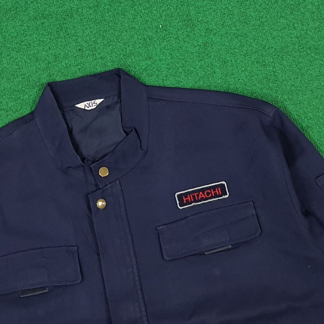 Japanese Brand × Vintage Vintage HITACHI Staff Japanese Brand Workwear Jacket Size US XL / EU 56 / 4 - 2 Thumbnail