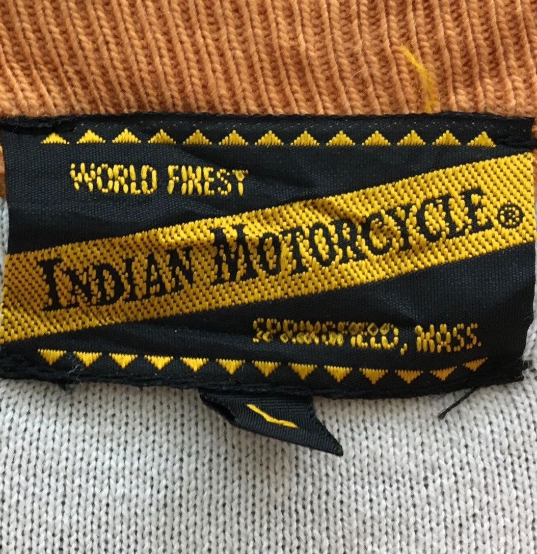 Indian Motorcycle VINTAGE INDIAN MOTORCYCLE STALKERS CREWNECK TOYO ENTERPRISE Size US M / EU 48-50 / 2 - 6 Thumbnail