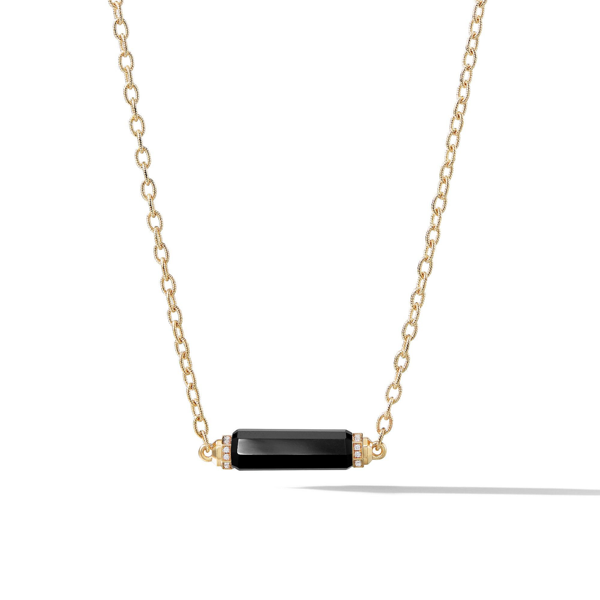 David Yurman o1w1db10325 N13465D Necklace in 18K Yellow Gold With Diamond Size ONE SIZE - 1 Preview