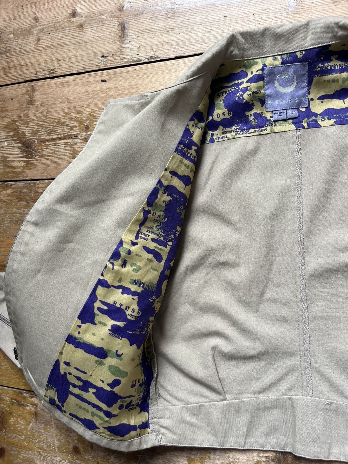 Stussy Archival Vintage 90s Stussy Jacket Size XS / US 0-2 / IT 36-38 - 5 Thumbnail
