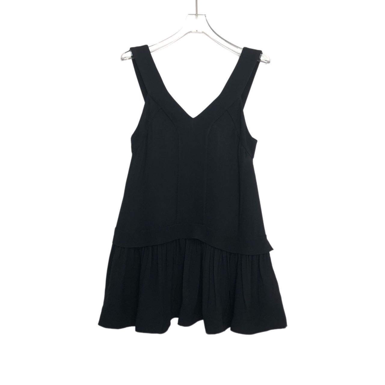 Miu Miu Miu Miu Black Camisole Babydoll Dress K26WX Size XS / US 0-2 / IT 36-38 - 1 Thumbnail