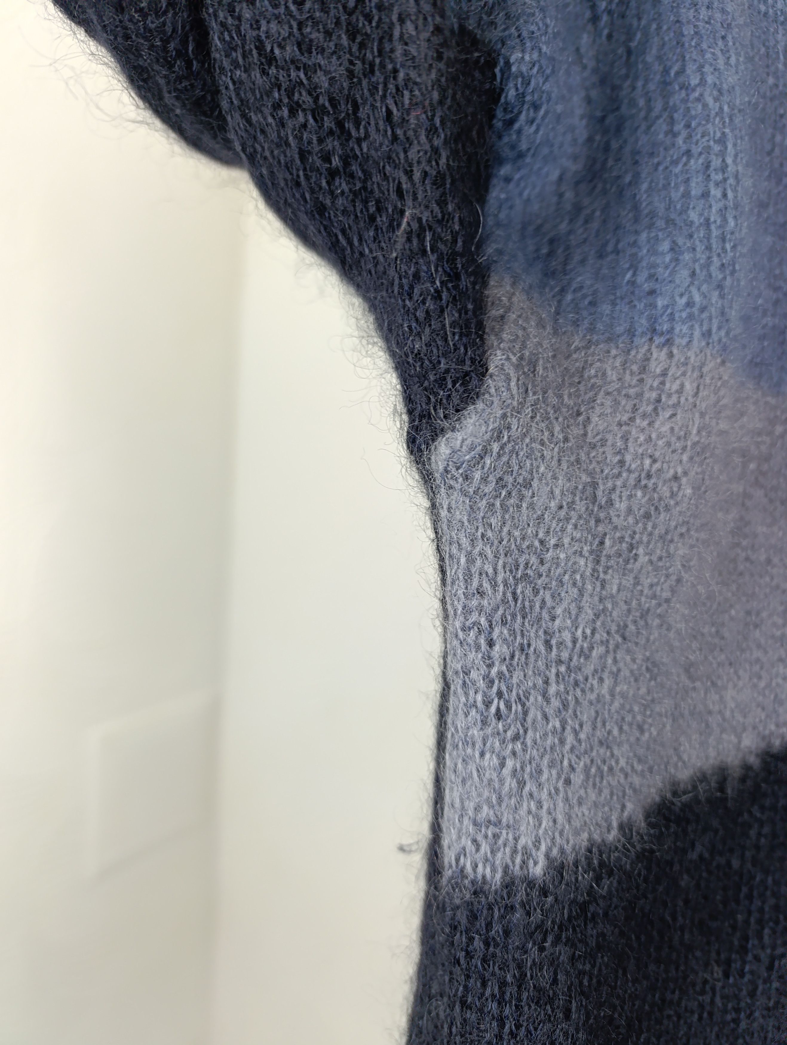 Armani EMPORIO ARMANI MENS MOHAIR KNITTED SWEATER BIG LOGO Size US S / EU 44-46 / 1 - 8 Thumbnail