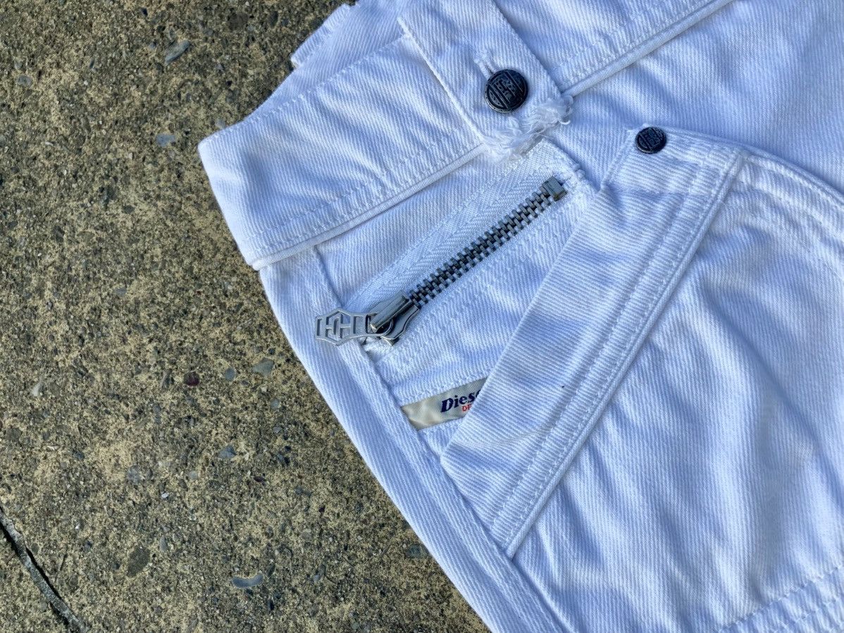 Diesel White diesel denim y2kjeans W30 Size 30" / US 8 / IT 44 - 3 Thumbnail