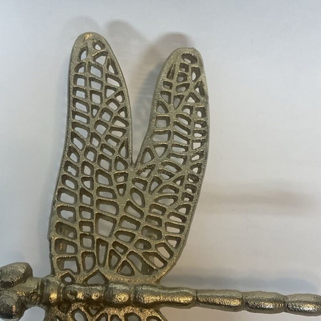 The Unbranded Brand Home Decorating Insect Large Metal Dragonfly Figure Decor Size ONE SIZE - 5 Thumbnail