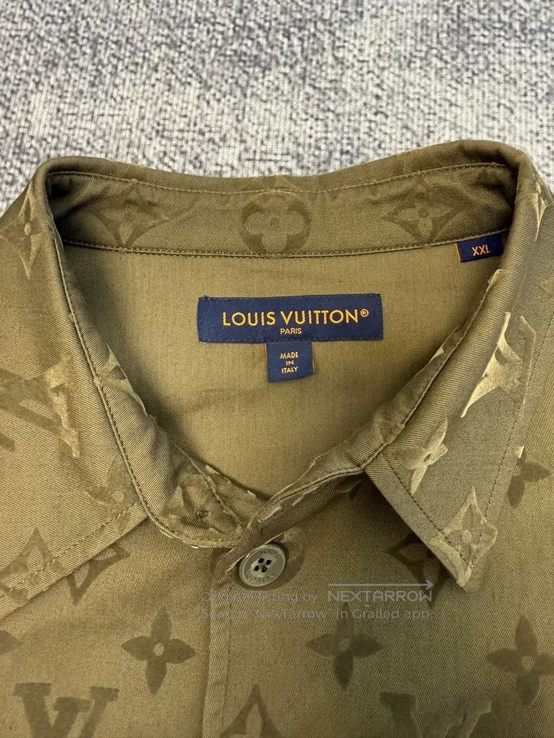 Louis Vuitton Louis Vuitton Monogram Flocked Jacket Size US XXL / EU 58 / 5 - 3 Thumbnail