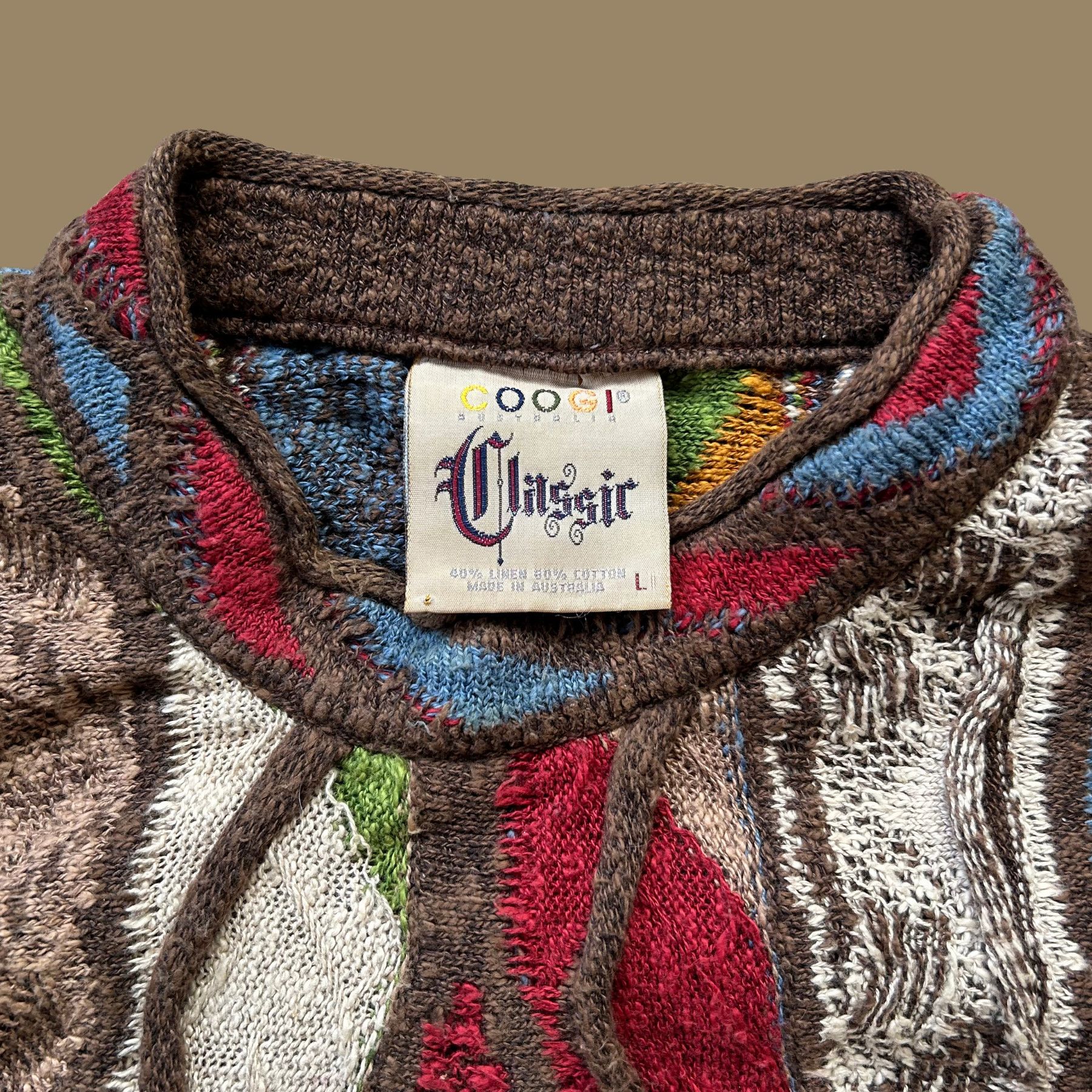 Coogi Vintage 90s COOGI Classic Australia Sweater Size Large / XL Size US L / EU 52-54 / 3 - 3 Thumbnail