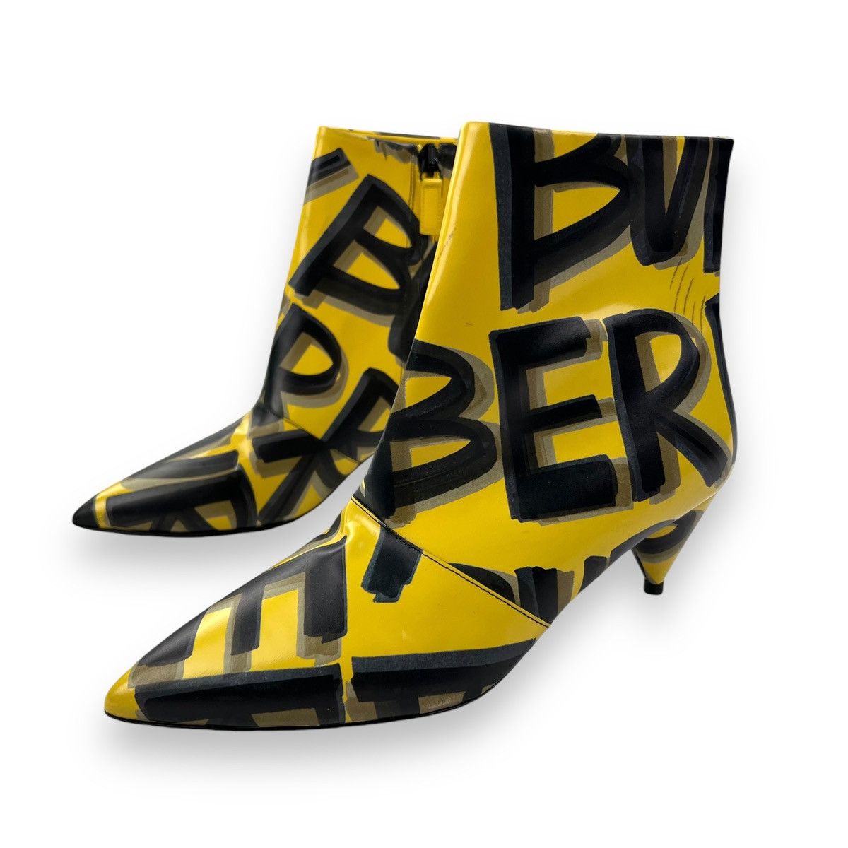 Burberry Wilsbeck Marker Graffiti Booties