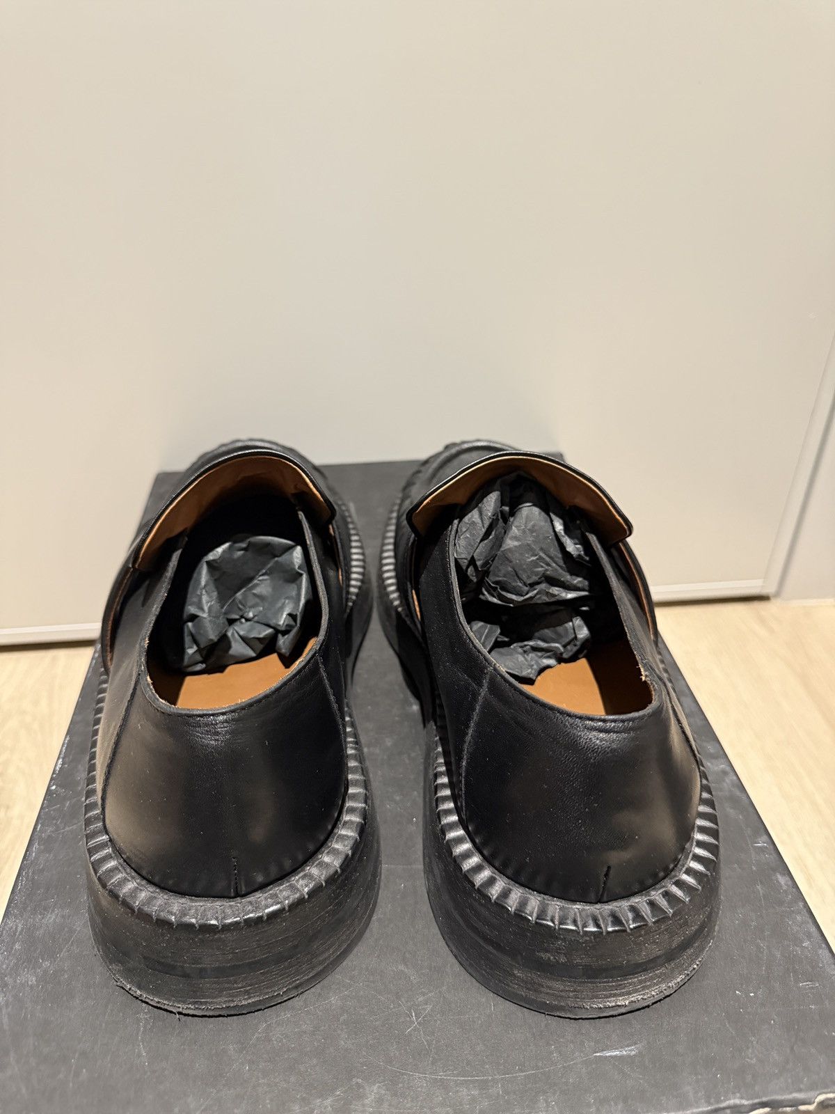 Marsell Calfskin Leather Loafer by Marsell Size US 10.5 / EU 43-44 - 3 Thumbnail
