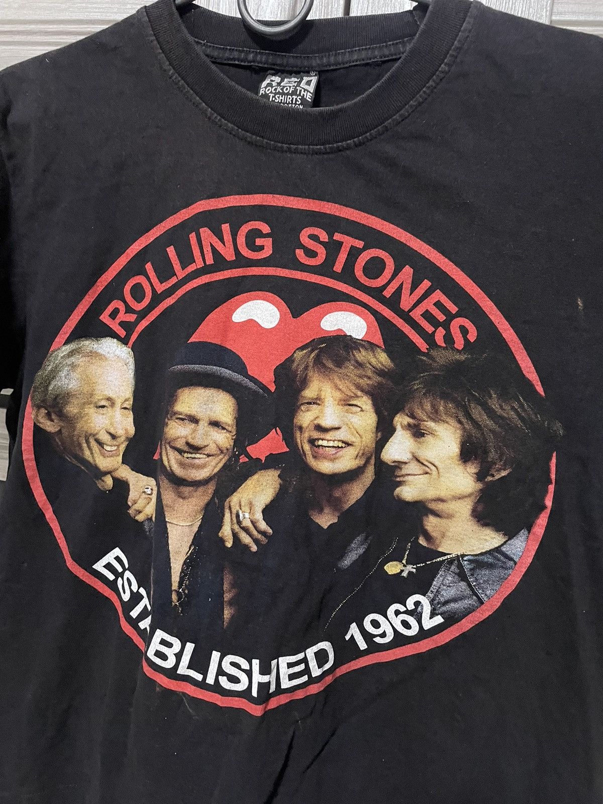 Band Tees Vintage Rolling Stones 90s Band Tee Double Sided Print Size US M / EU 48-50 / 2 - 4 Thumbnail