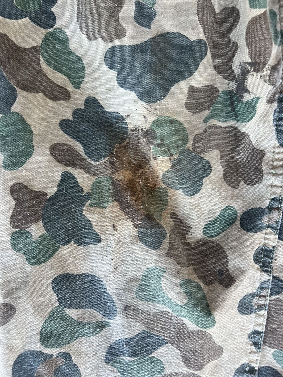 Vintage True Vintage 70’s Frog Print Camo Pants Size US 33 - 2 Thumbnail