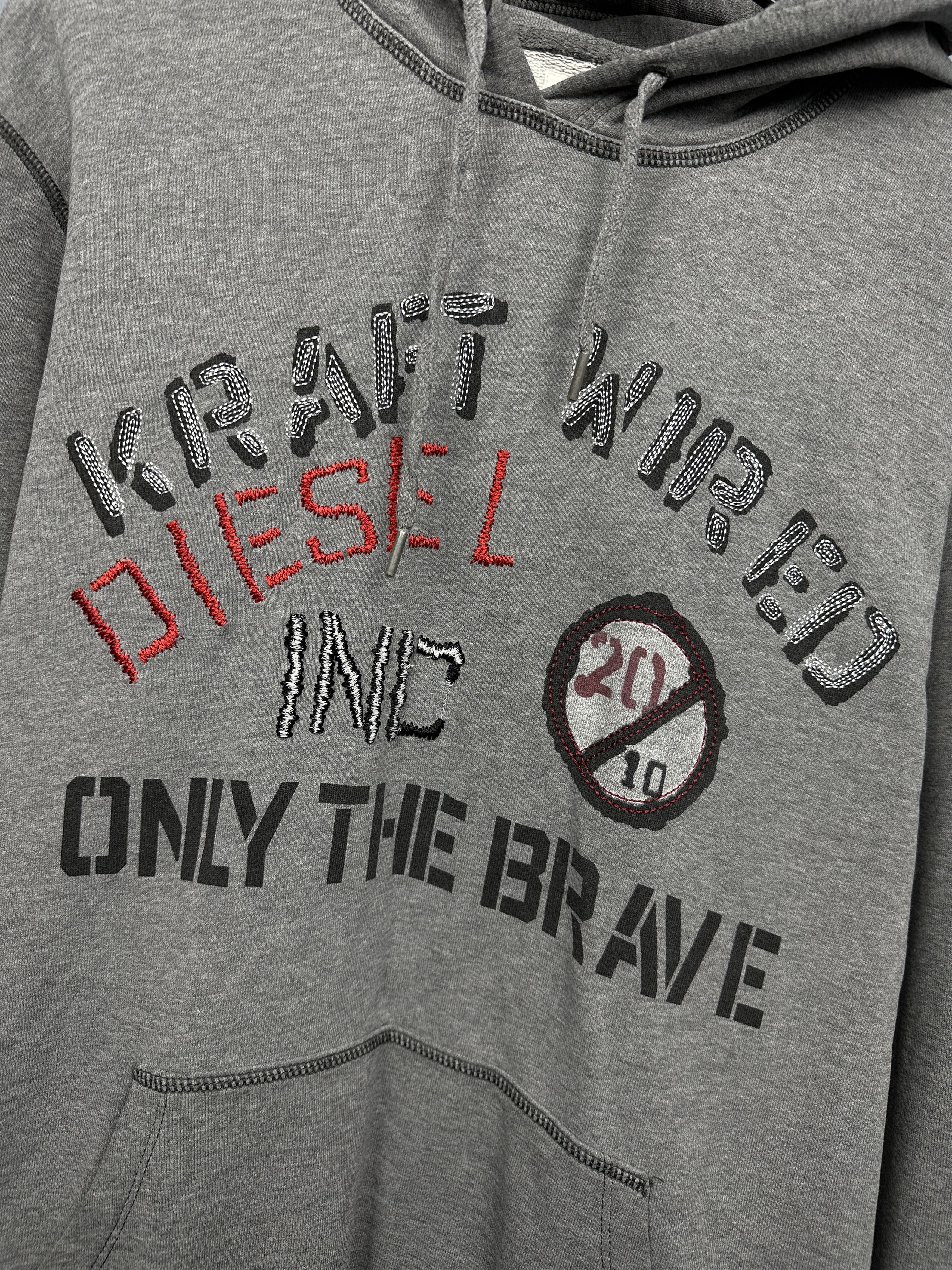 Diesel Diesel Vintage Mens Hoodie Size US L / EU 52-54 / 3 - 3 Thumbnail