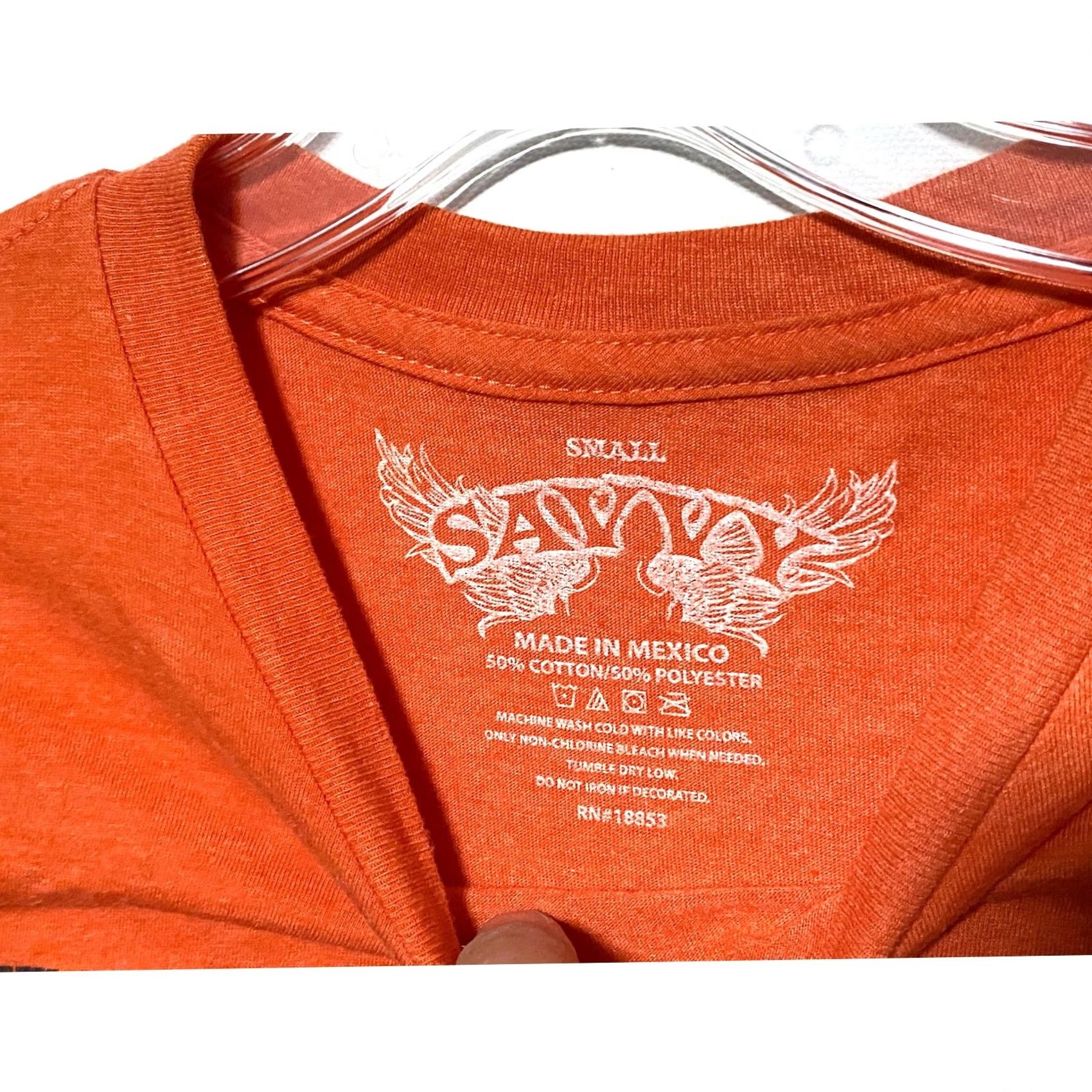 Vintage Savvy I’ve Got The Eaties For Wheaties Cereal Orange Shirt Mens S Novelty Funny Humor T-Shirt Short Sleeve Graphic Print Cotton Polyester Regular Size US S / EU 44-46 / 1 - 5 Thumbnail
