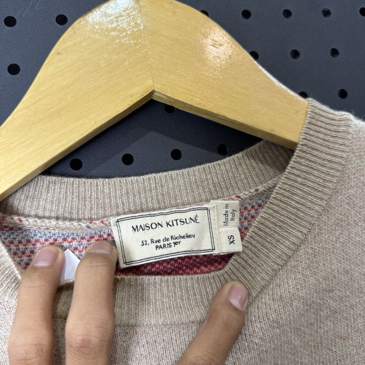 Maison Kitsune Maison Kitsune all over stars wool sweatknit Size US M / EU 48-50 / 2 - 4 Thumbnail
