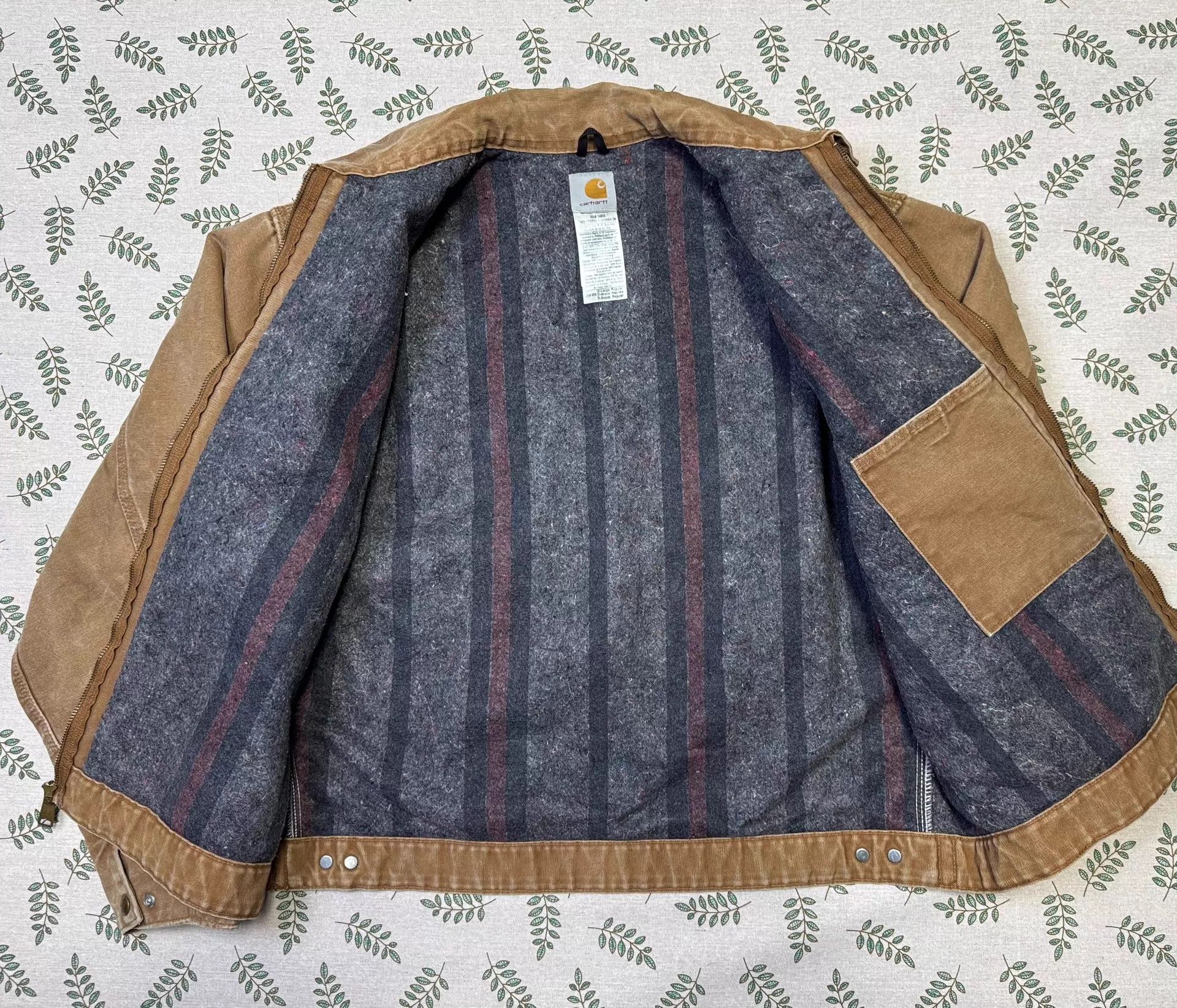 Carhartt Vintage Carhartt J146 Detroit Jacket Brown XL Size US XL / EU 56 / 4 - 4 Thumbnail