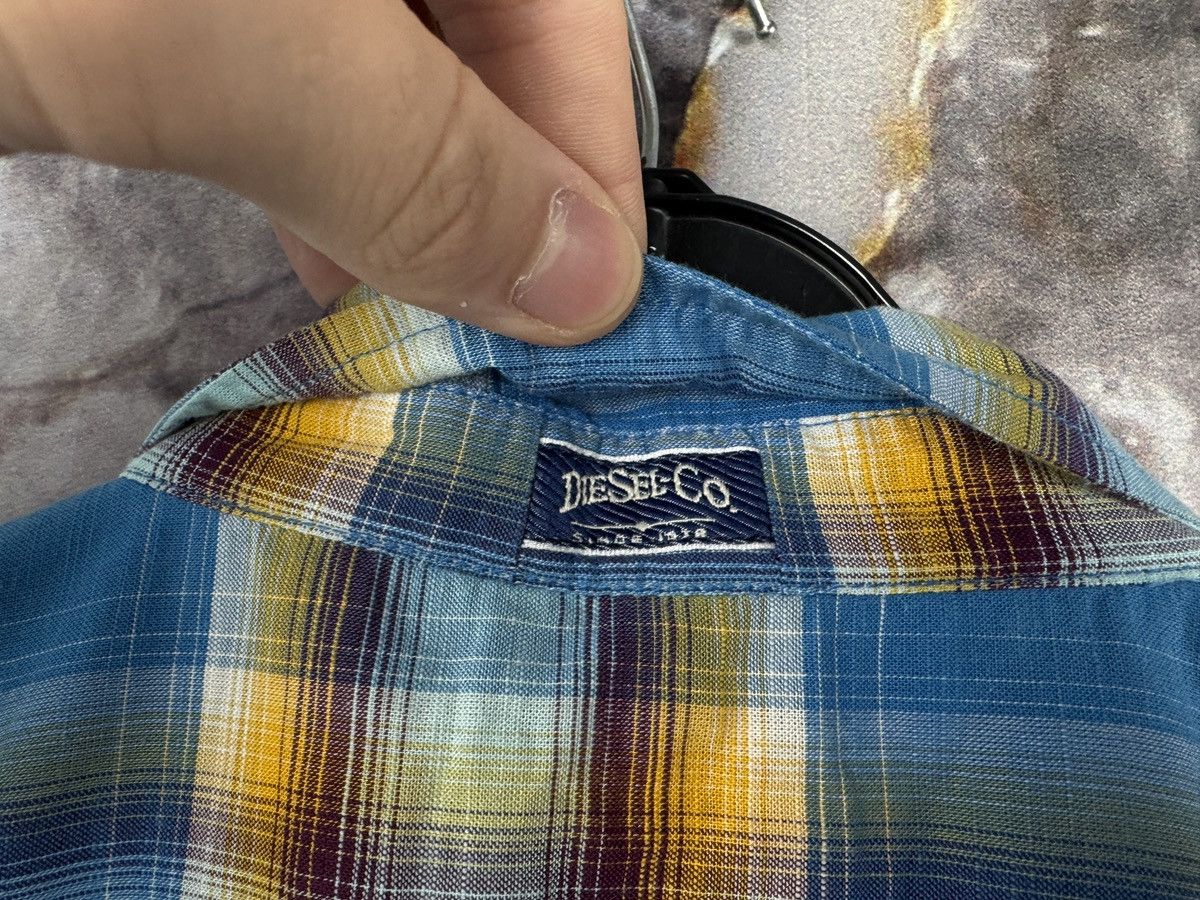 Diesel Diesel-Co Shirt Button Up Streetwear Multicolor Checkered Size US L / EU 52-54 / 3 - 12 Thumbnail