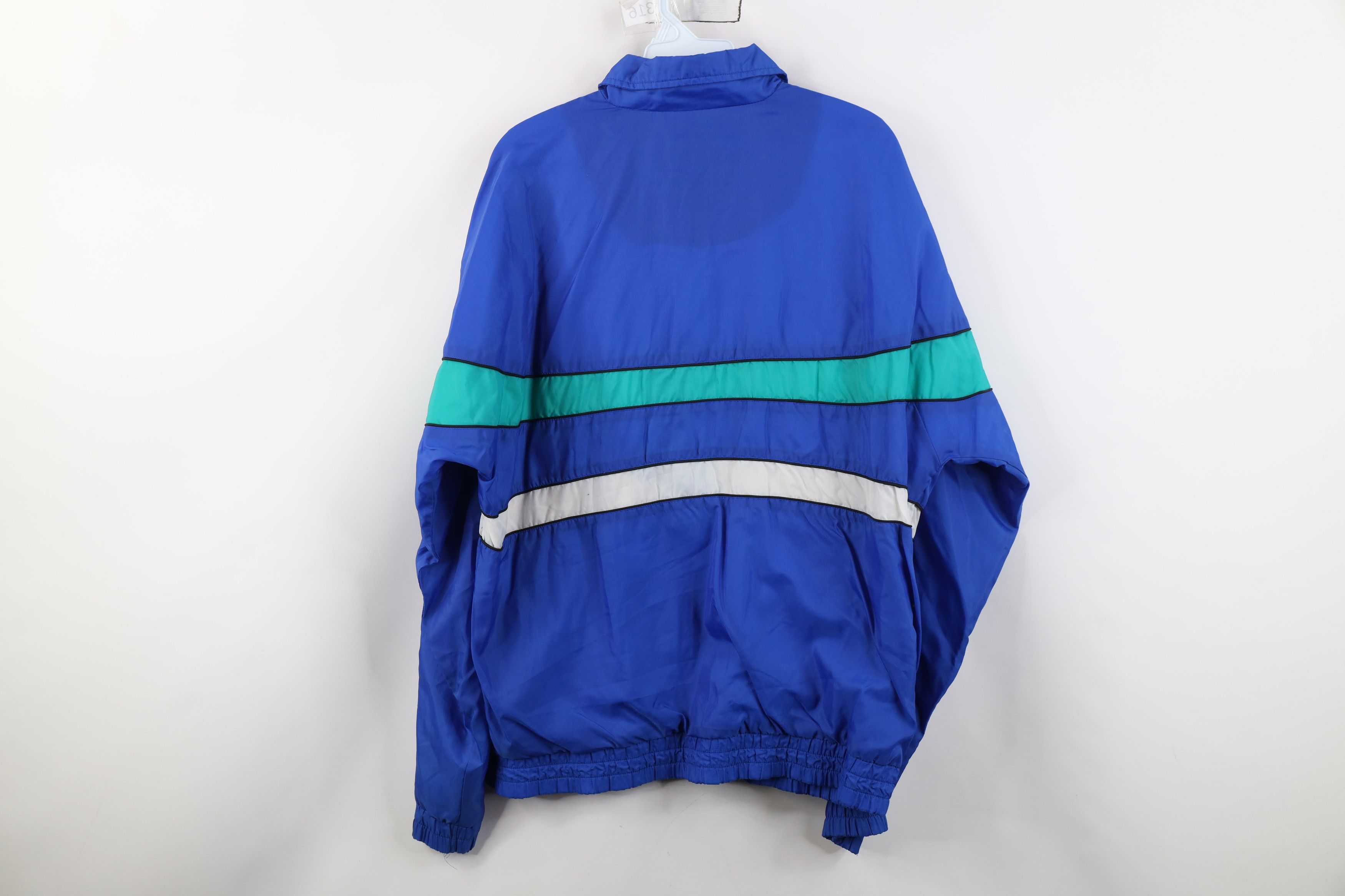 Vintage Vintage 90s USA Olympics Block Windbreaker Jacket Nylon Size US M / EU 48-50 / 2 - 13 Thumbnail