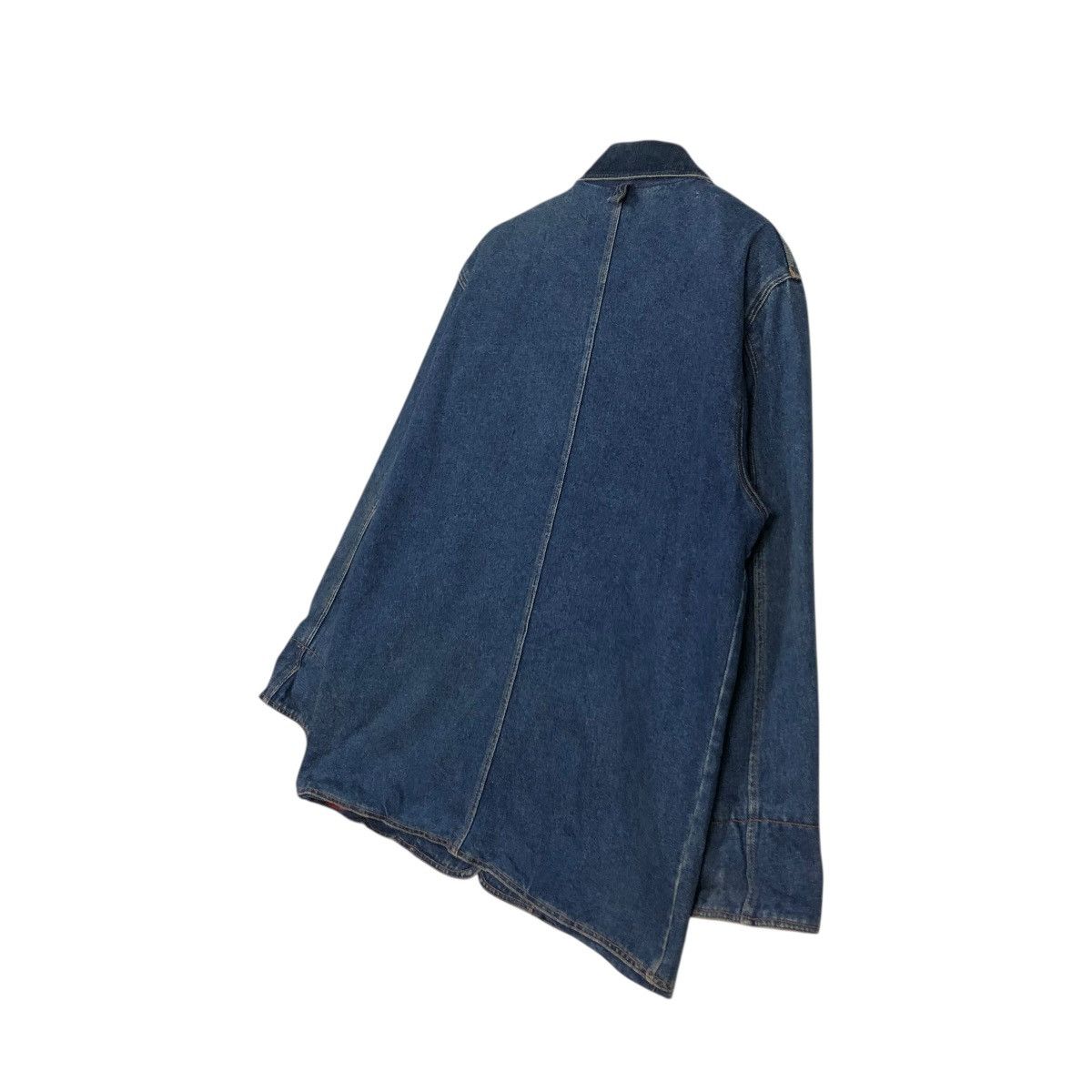 Vintage 🔥VINTAGE DENIM CHORE WORK JACKET BRANDON THOMAS BLANKET Size US M / EU 48-50 / 2 - 13 Thumbnail