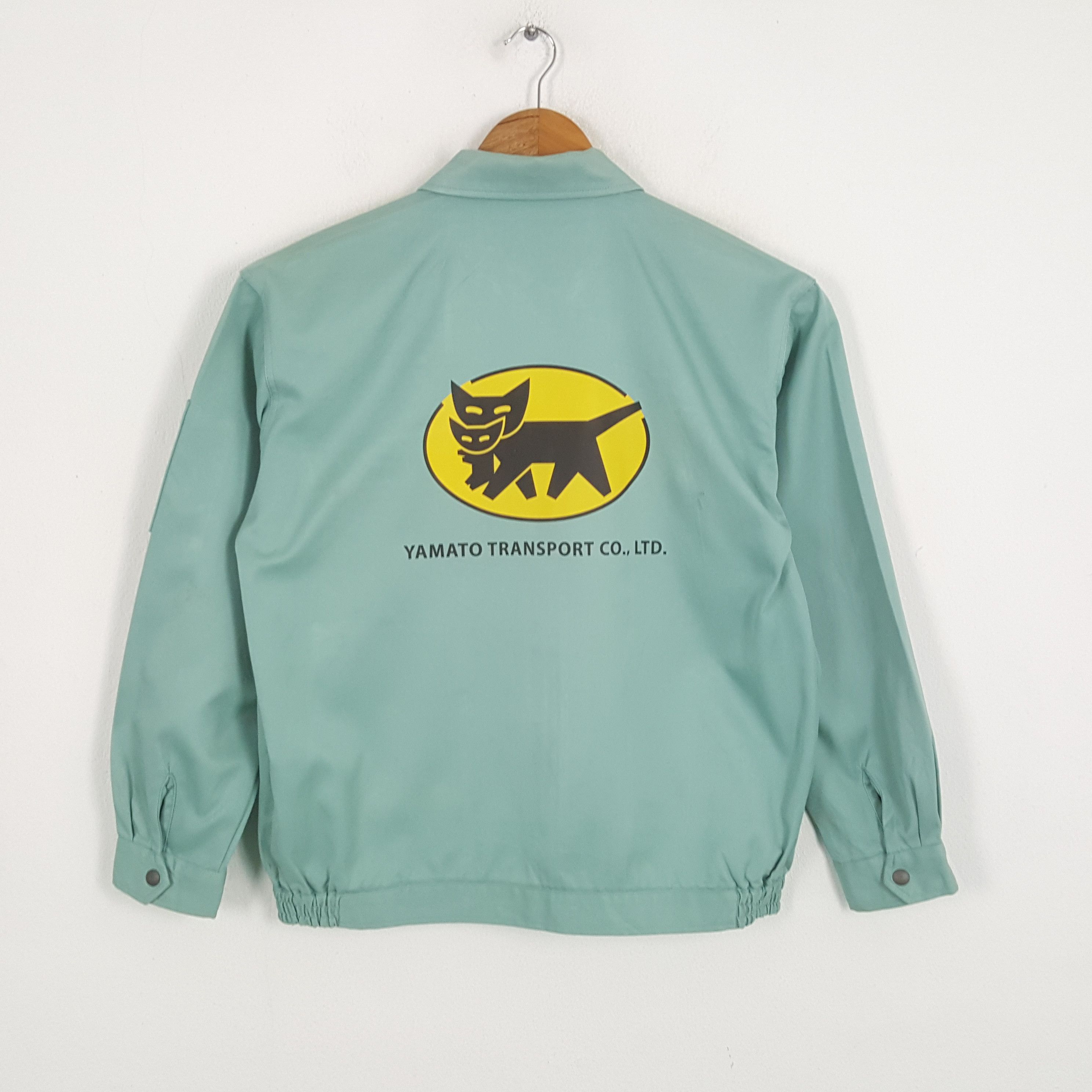 Japanese Brand × Vintage Vintage YAMATO TRANSPORT Japanese Racing Custom Jacket Size US L / EU 52-54 / 3 - 1 Thumbnail
