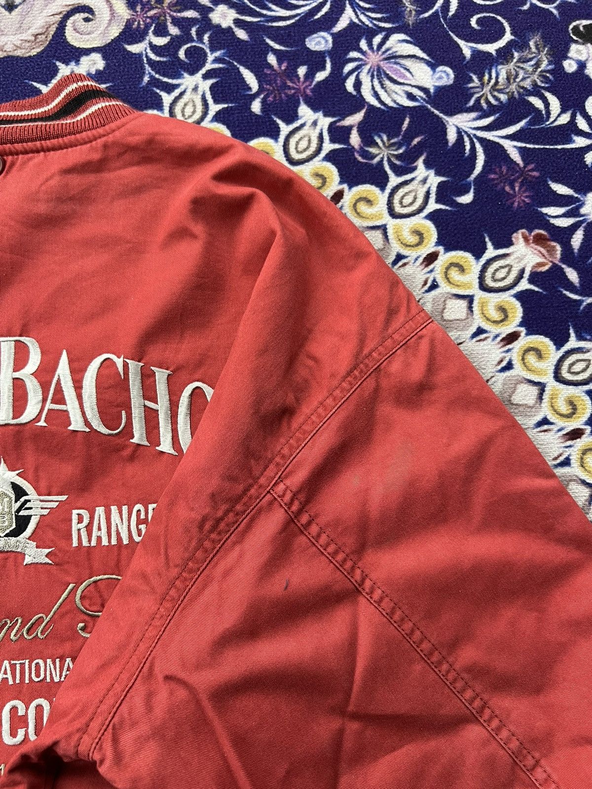 Other Michel Bachoz Paris Forest Ranger Flying Corps Bomber Jacket Size US L / EU 52-54 / 3 - 14 Thumbnail