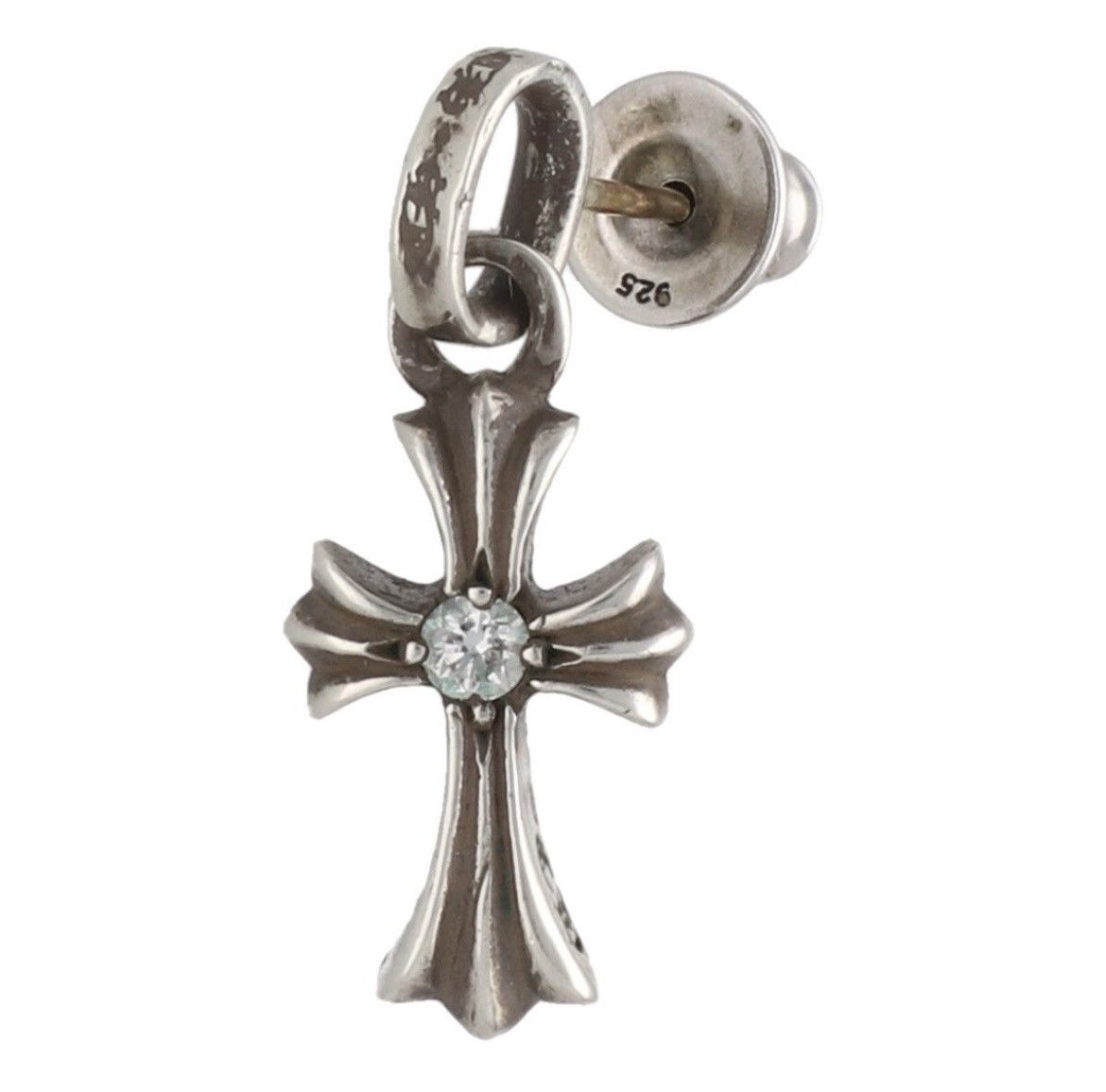 BABYFAT CHROME 18KDIAMOND HEARTS アクセサリー EARRING