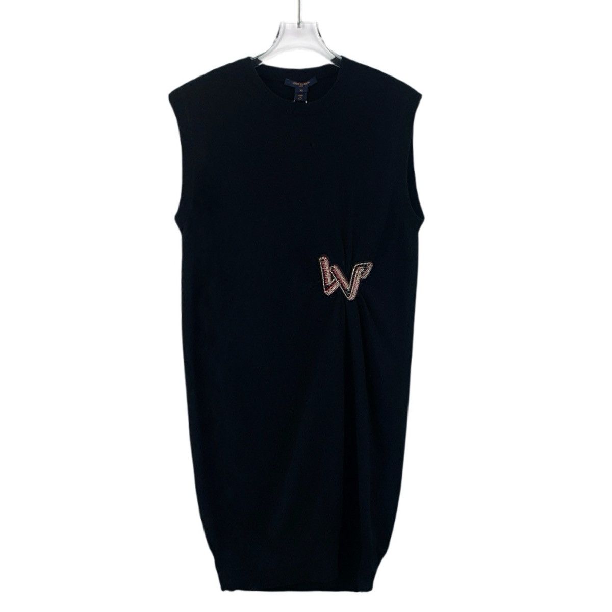 Louis Vuitton Louis Vuitton Diamond Wool Sleeveless Knit Dress K26WX Size XS / US 0-2 / IT 36-38 - 1 Thumbnail