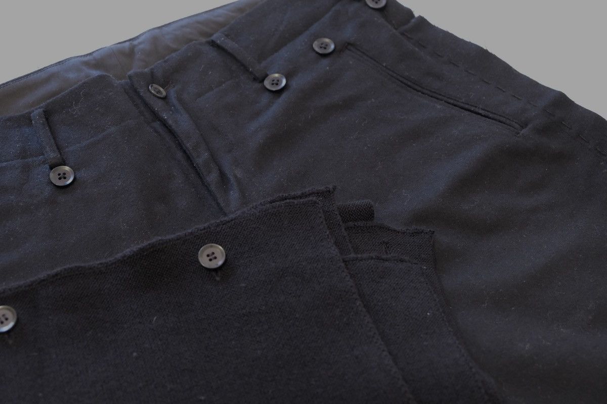 Yohji Yamamoto Yohji Yamamoto pour homme wool trousers wrap AW05/06 Size US 34 / EU 50 - 4 Thumbnail