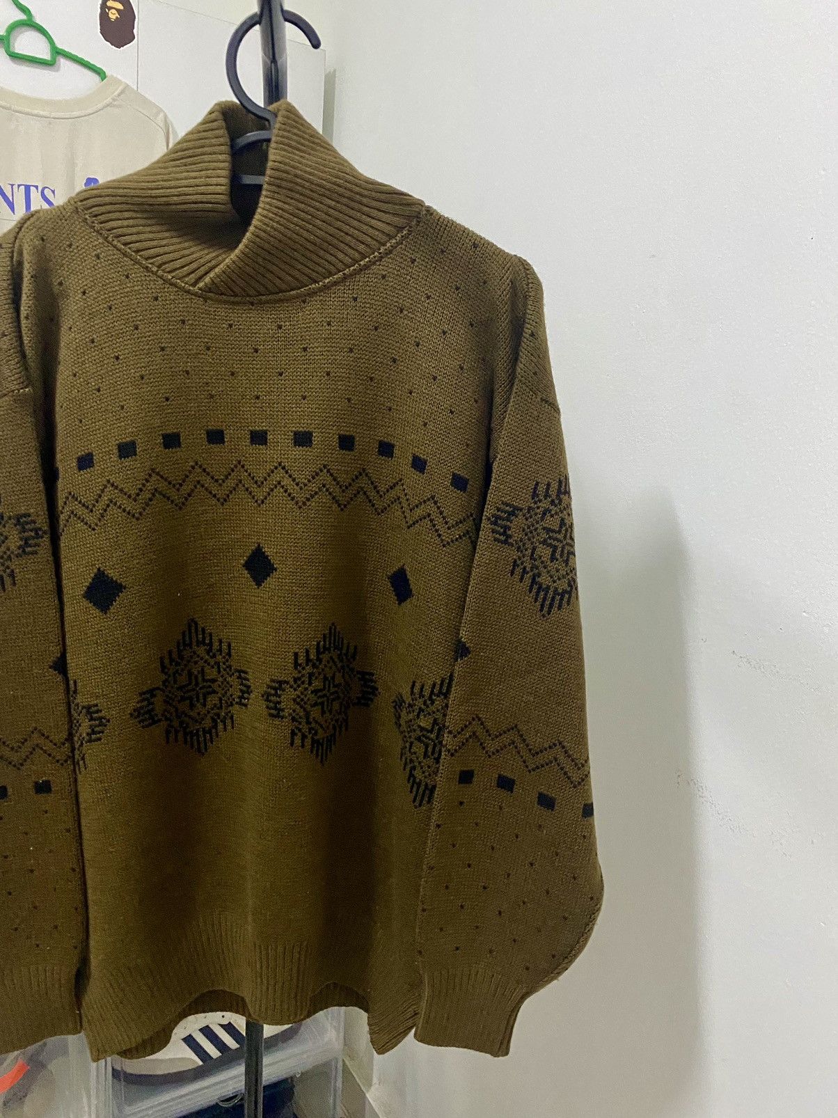 Christian Dior Monsieur Christian Dior Turtleneck Knitwear Size US M / EU 48-50 / 2 - 2 Thumbnail
