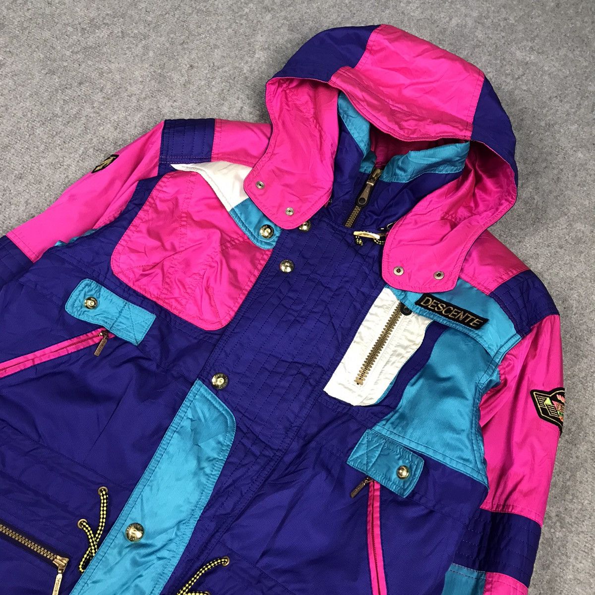Descente × Japanese Brand DESCENTE MULTICOLOU SKI JAPAN JACKET Size US L / EU 52-54 / 3 - 2 Thumbnail