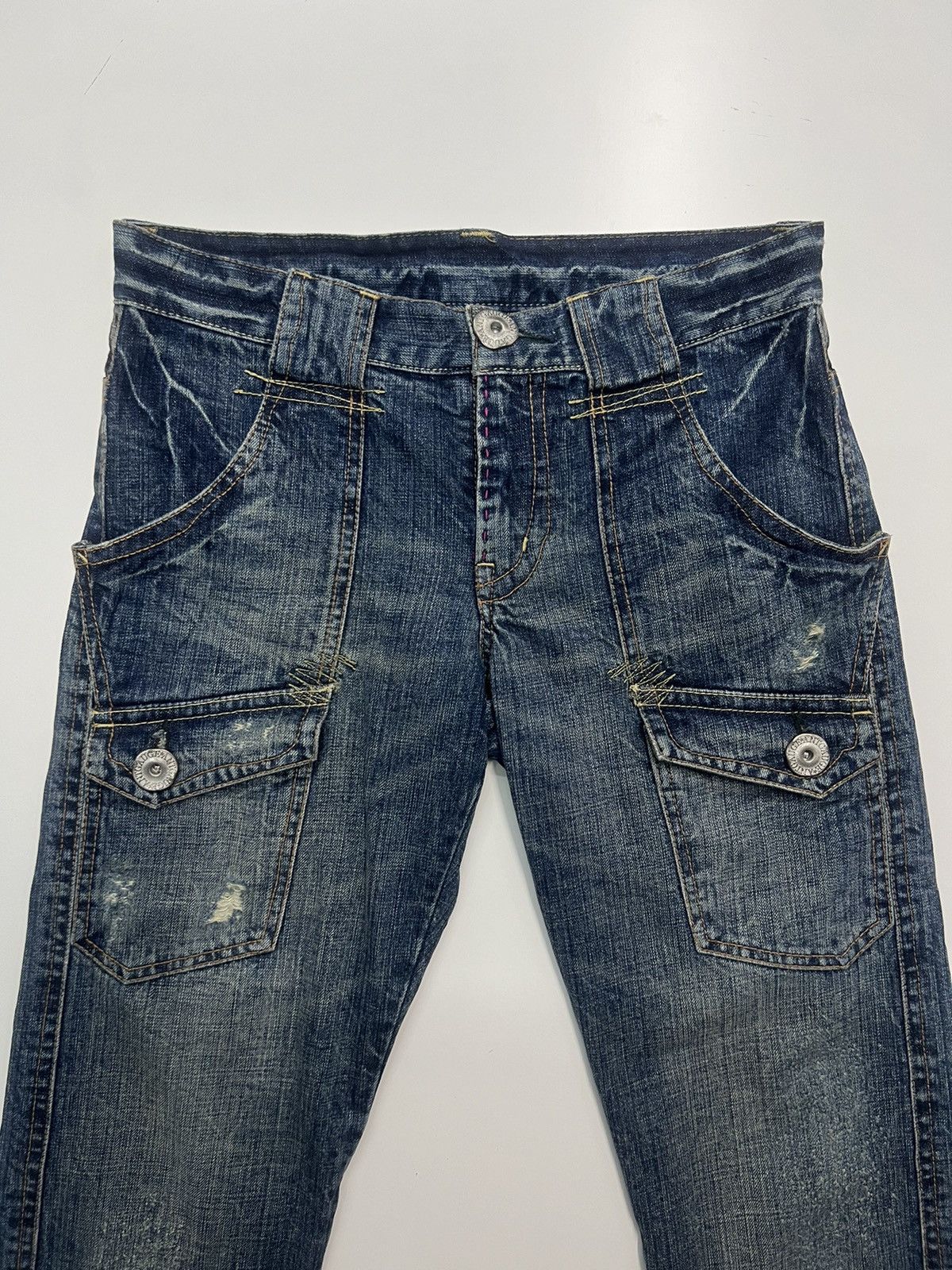 Japanese Brand ANTIGAUGE BUSHPANT DENIM JEANS SIZE 30 Size US 30 / EU 46 - 5 Thumbnail