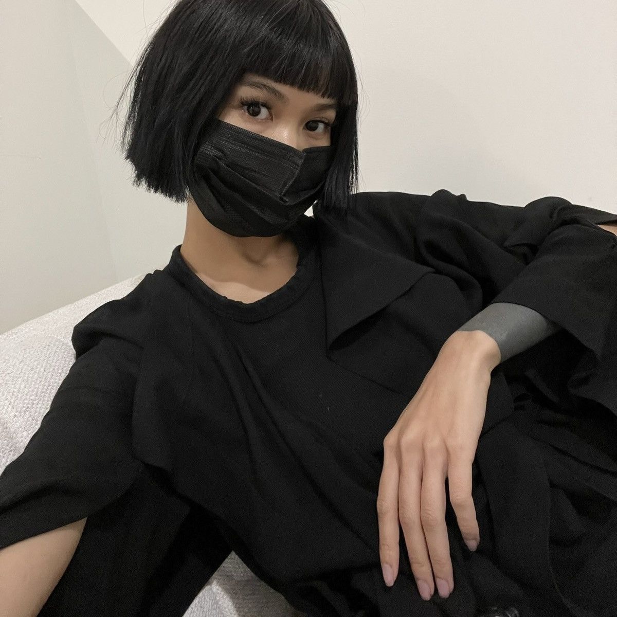 Ann Demeulemeester ANN DEMEULEMEESTER SHEER TRENCH - BLACK - 38 Size XS / US 0-2 / IT 36-38 - 7 Thumbnail