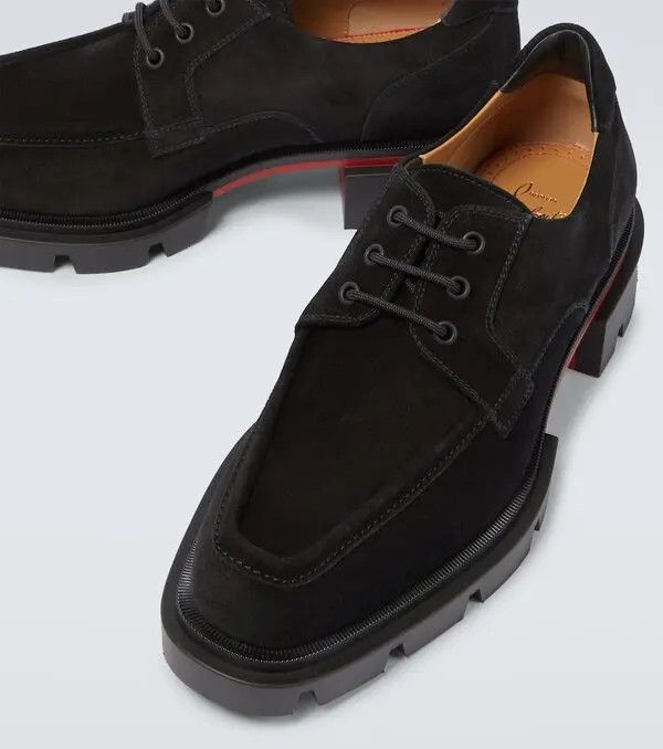 Christian Louboutin o1bcso1str1024 Our Georges Flat in Black Size US 9 / EU 42 - 4 Thumbnail