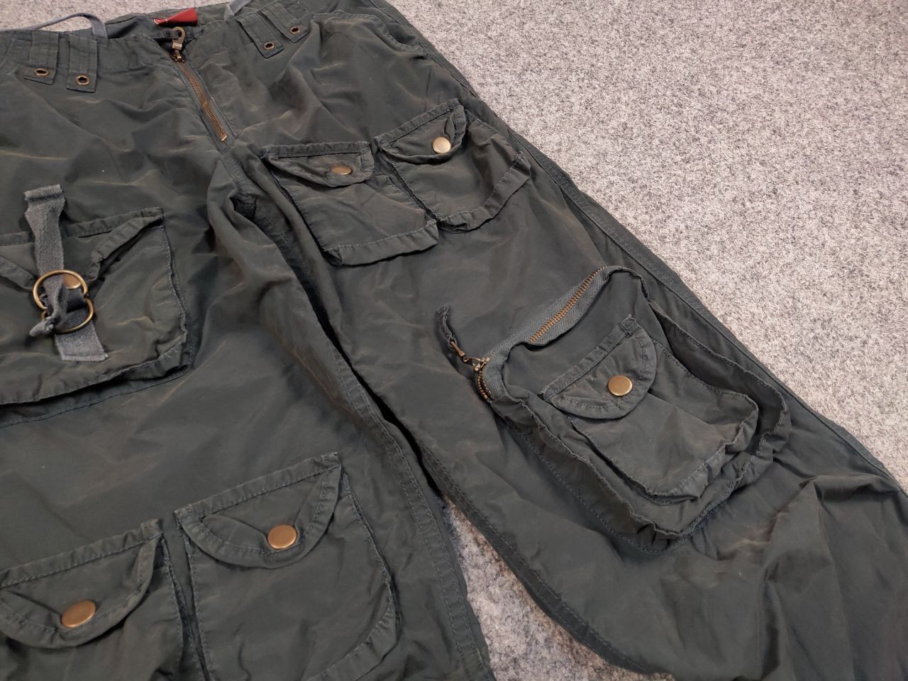 Hysteric Glamour Vintage If Six Was Nine style flared Baggy Cargo Pants Y2K Size US 30 / EU 46 - 11 Thumbnail