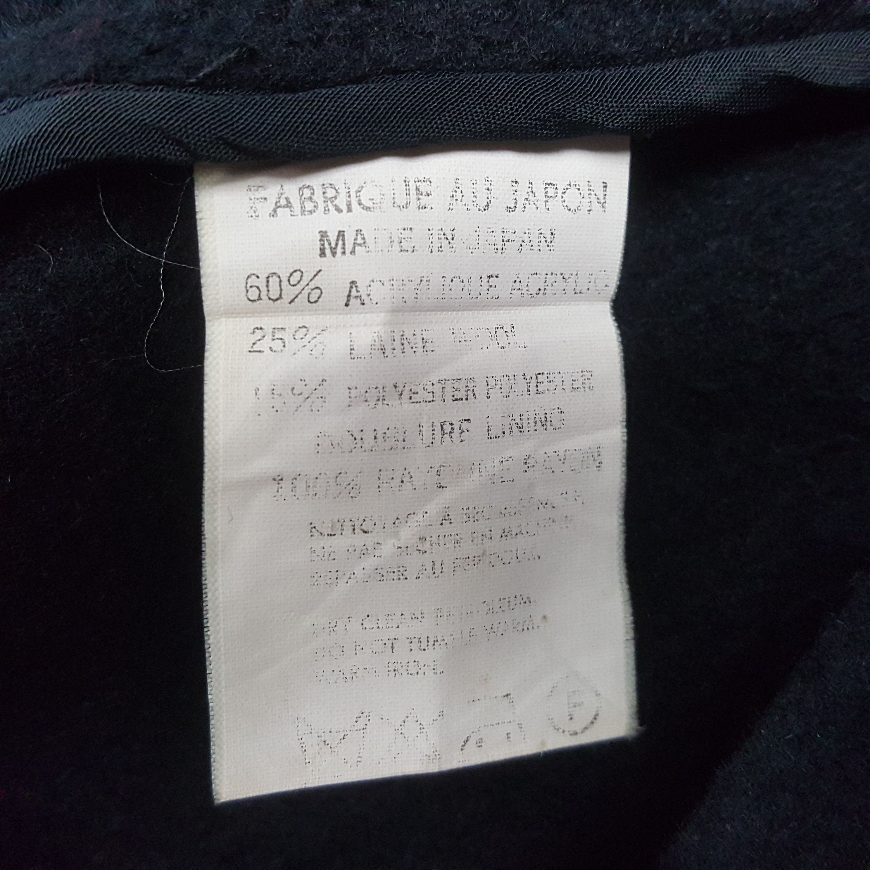 Vintage × Y's × Yohji Yamamoto YS by YOHJI YAMAMOTO Fashion Style Jacket C284N1 Size US XXL / EU 58 / 5 - 10 Thumbnail