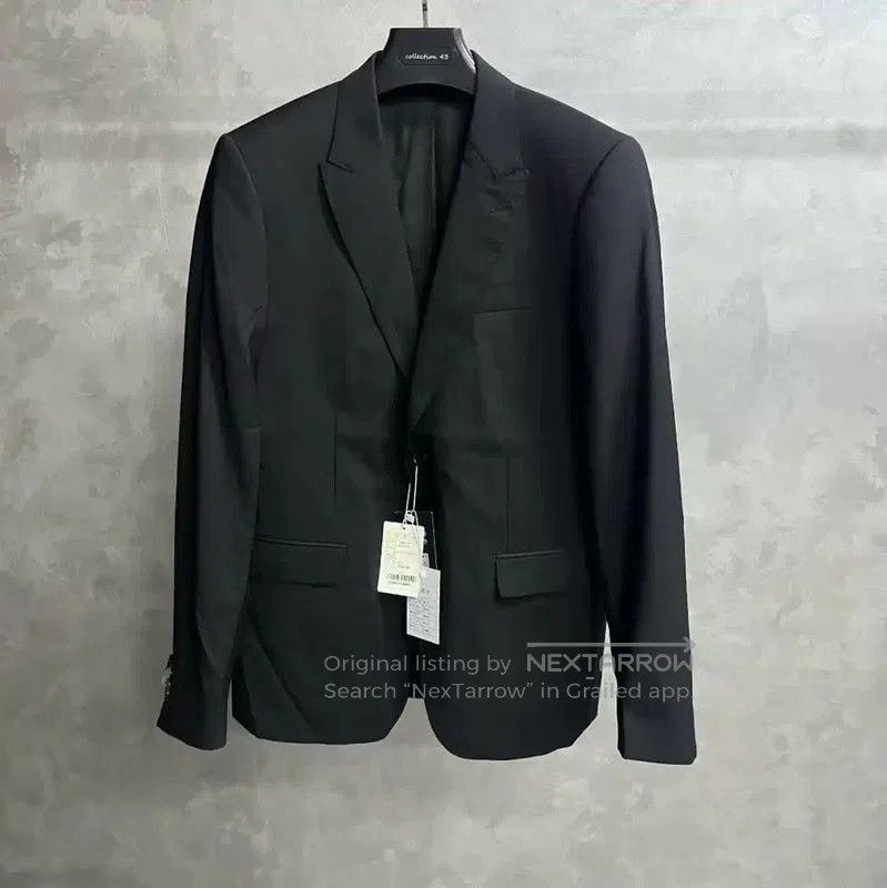 Moschino Moschino Men's Black Cotton Jacket Size L . Size US L / EU 52-54 / 3 - 1 Thumbnail