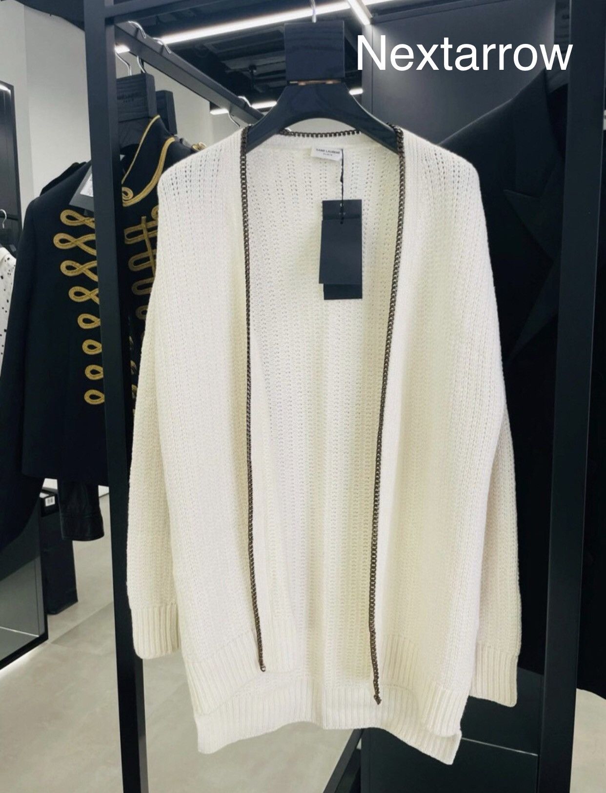 Saint Laurent Paris × Yves Saint Laurent Saint Laurent SLP Saint Laurent YSL Wool Cardigan sweater Size US XS / EU 42 / 0 - 2 Thumbnail