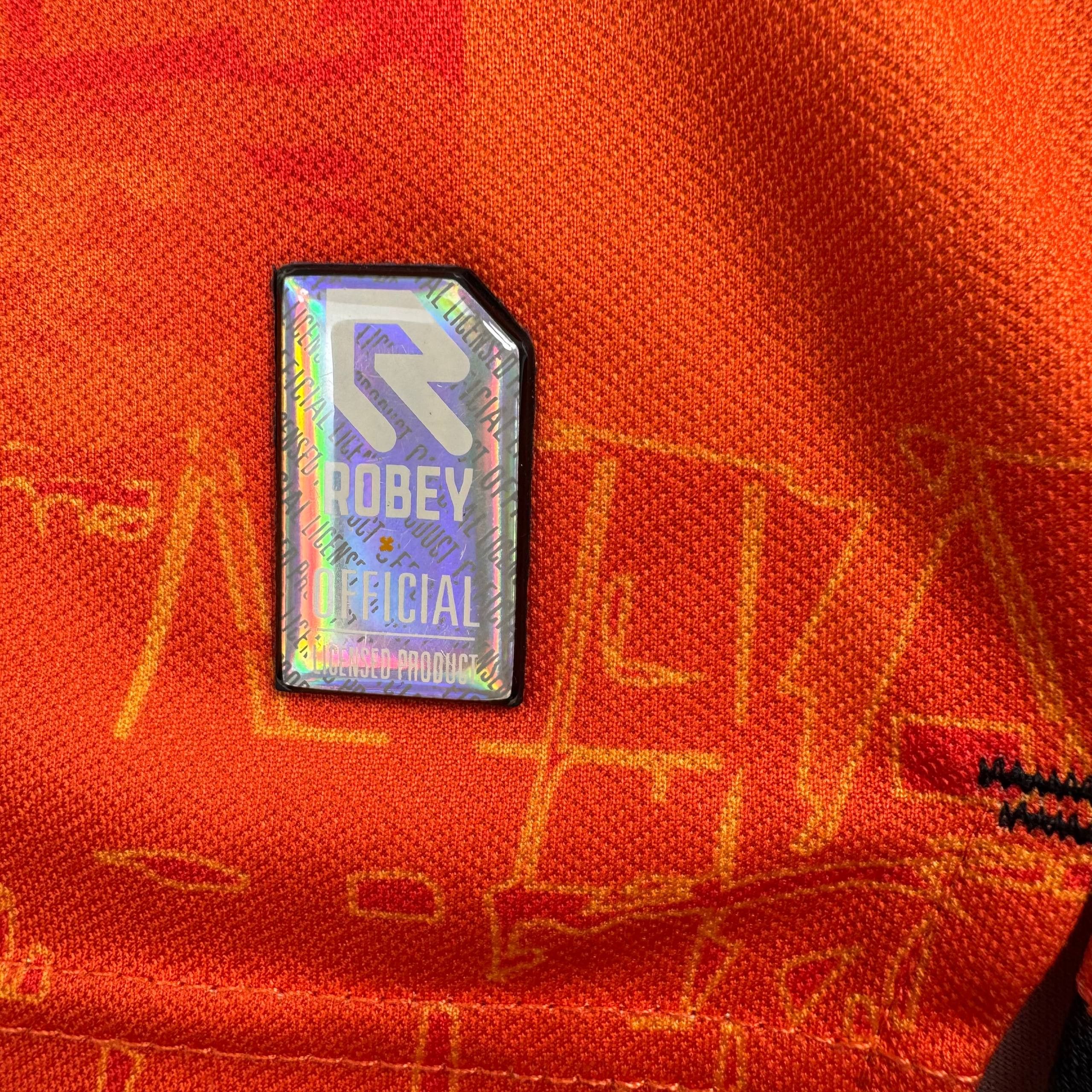 Other FC Volendam Home Jersey 2021 Robey HSB Orange Football Sz S Size US S / EU 44-46 / 1 - 3 Thumbnail