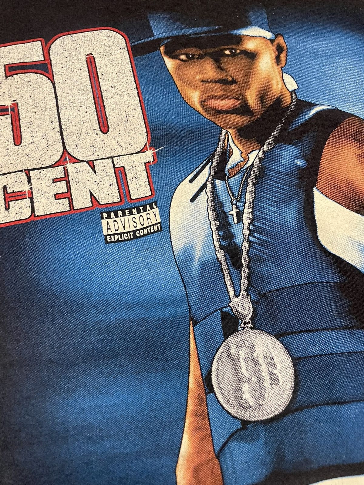 Band Tees × Rap Tees × Vintage Vintage 50 Cent Get Rich Or Die Tryin T-Shirt Size US S / EU 44-46 / 1 - 5 Thumbnail