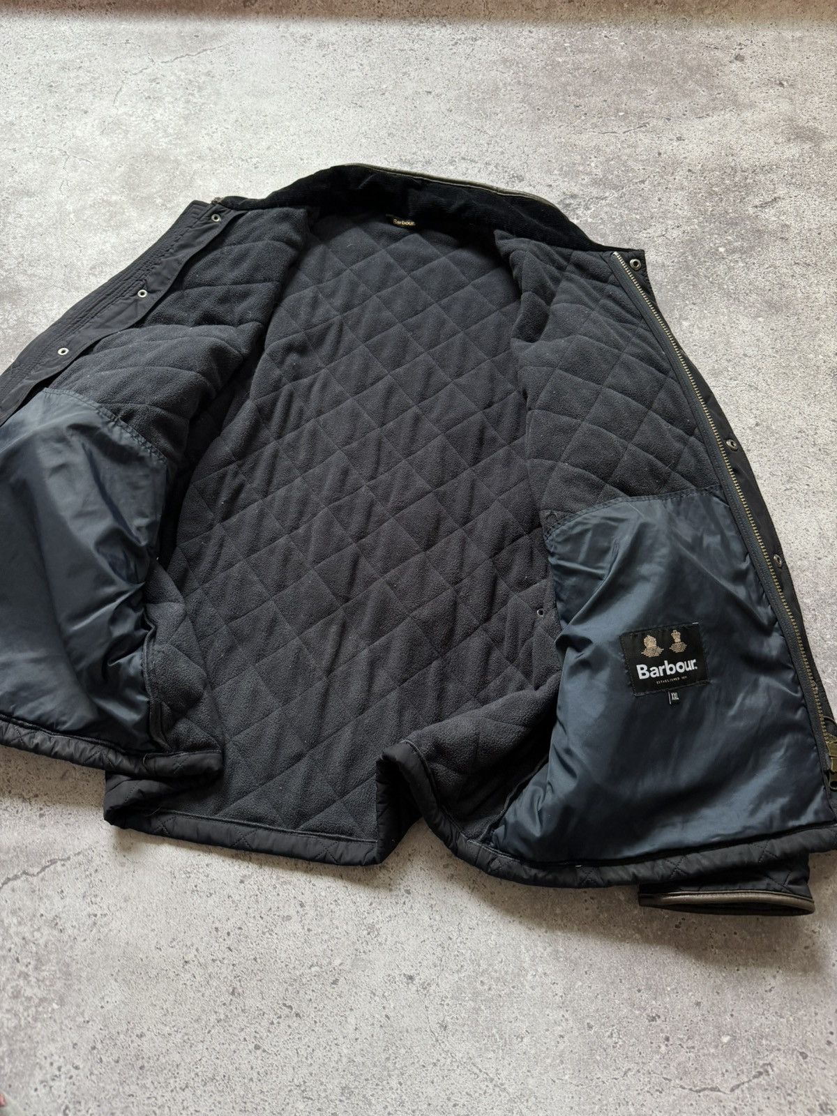 Barbour Barbour Powell Quilt Black Jacket Men’s Medium Size US XXL / EU 58 / 5 - 15 Thumbnail