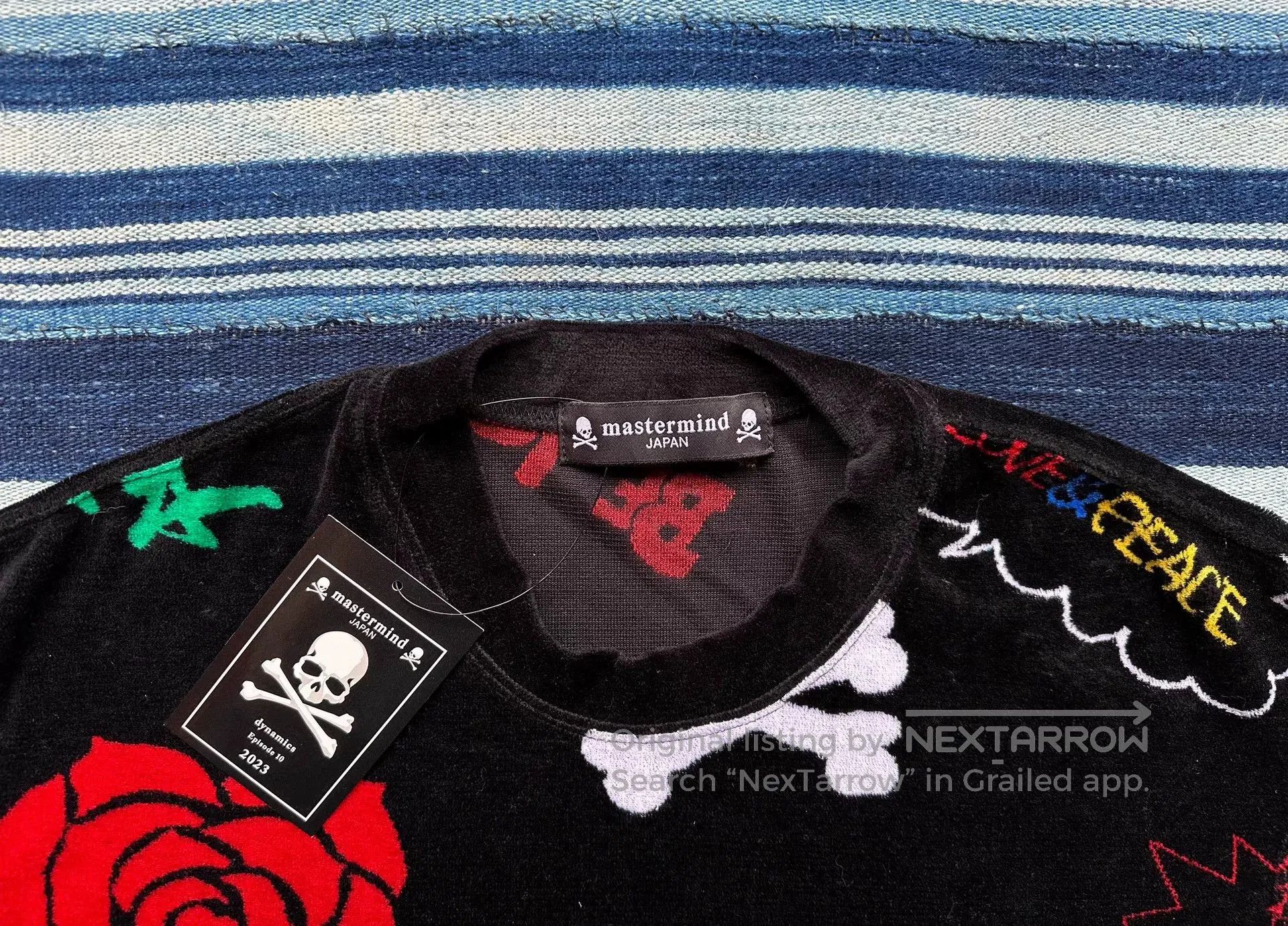 Mastermind Japan mastermind japan velvet skull graphic tee. Size US S / EU 44-46 / 1 - 4 Thumbnail