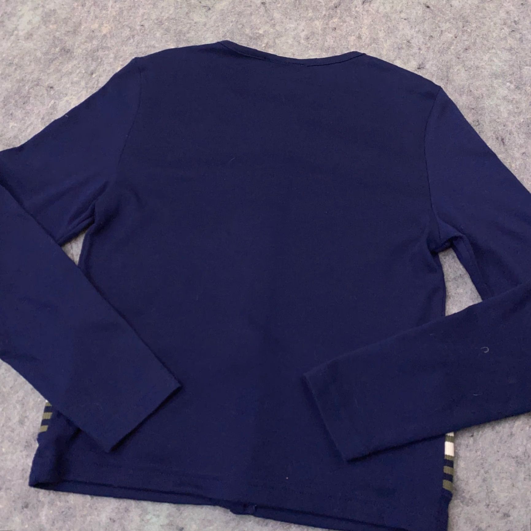 Agolde VINTAGE LA Gold Women’s Sweater XS Blue Button Down Cardigan Cotton Shirt Top Size XS / US 0-2 / IT 36-38 - 6 Thumbnail