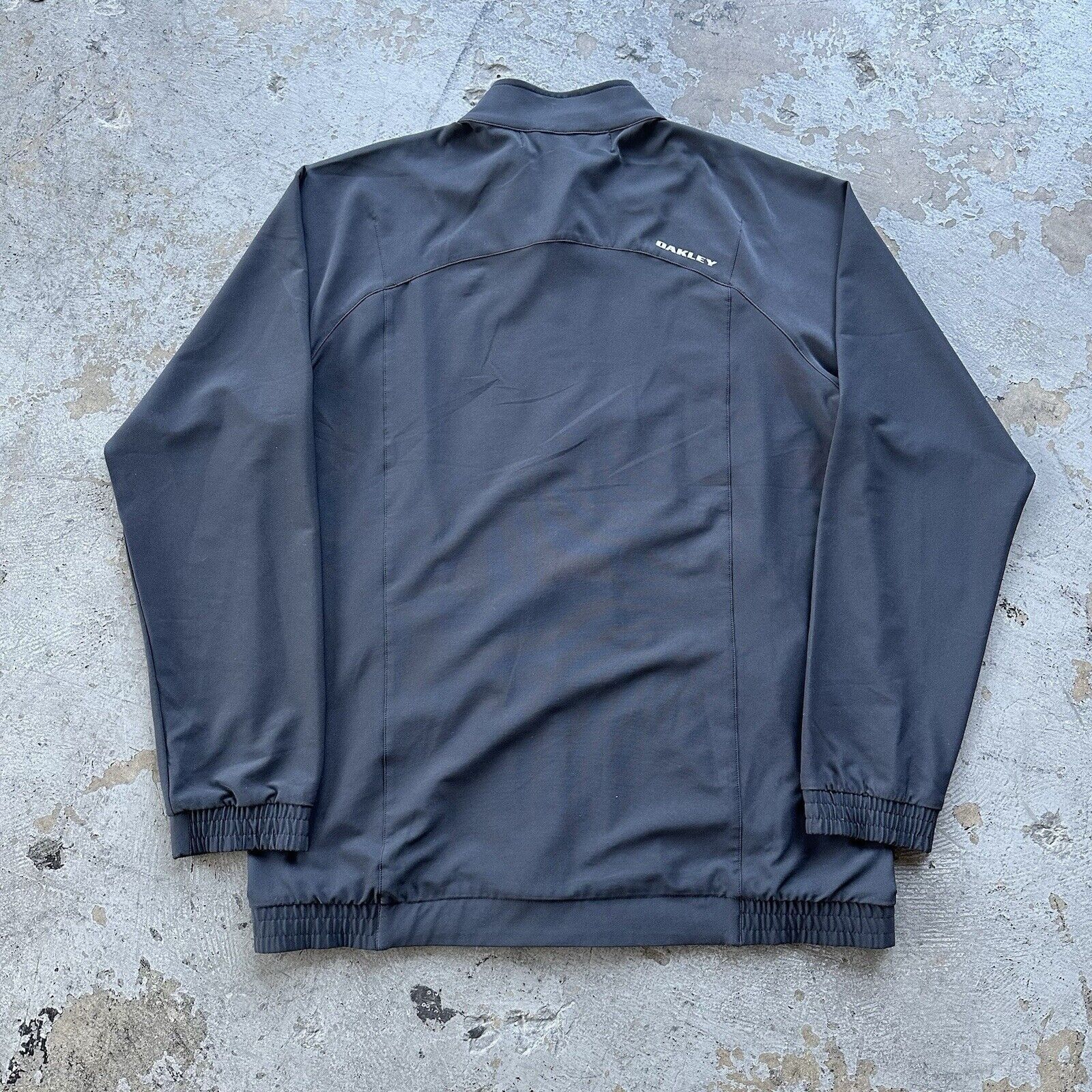 Oakley Vintage Y2K Oakley Black Zip Up Jacket Size Large Sportswear Size US L / EU 52-54 / 3 - 4 Thumbnail
