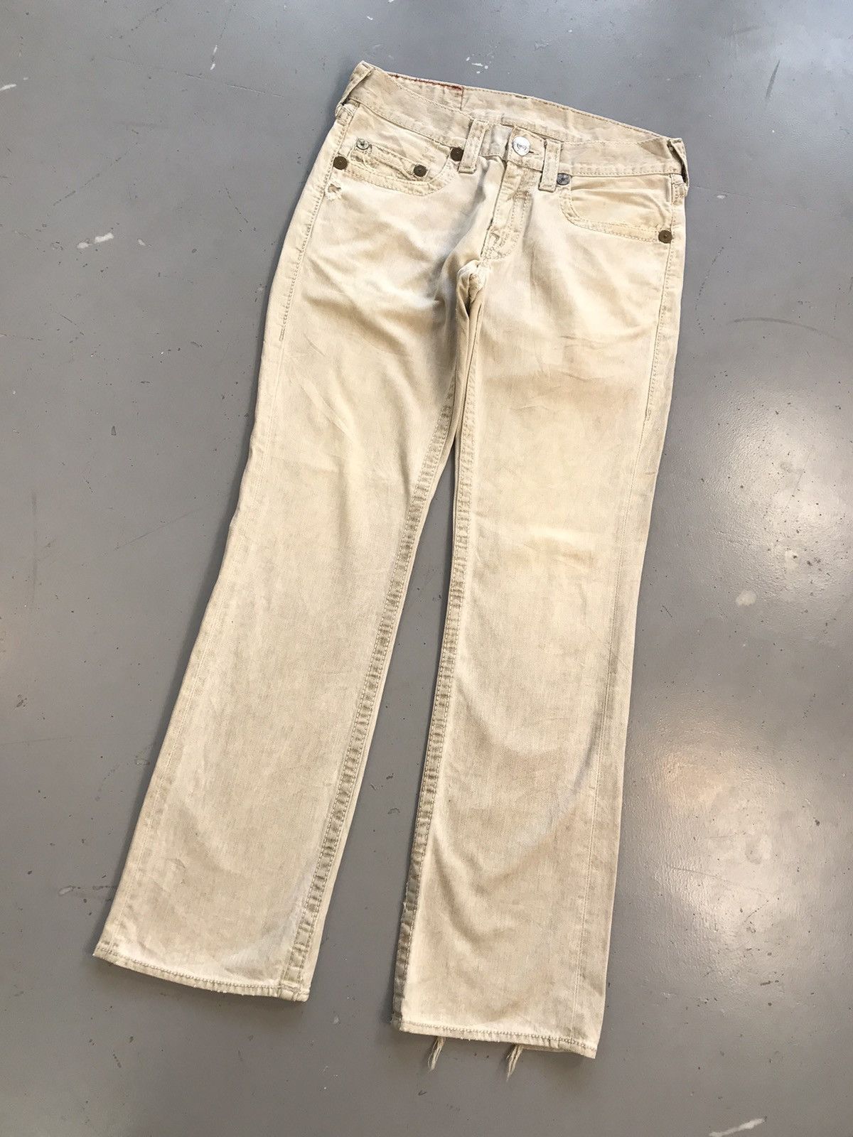 True Religion × Vintage Vintage true religion distressed bootcut denim Size US 34 / EU 50 - 2 Thumbnail