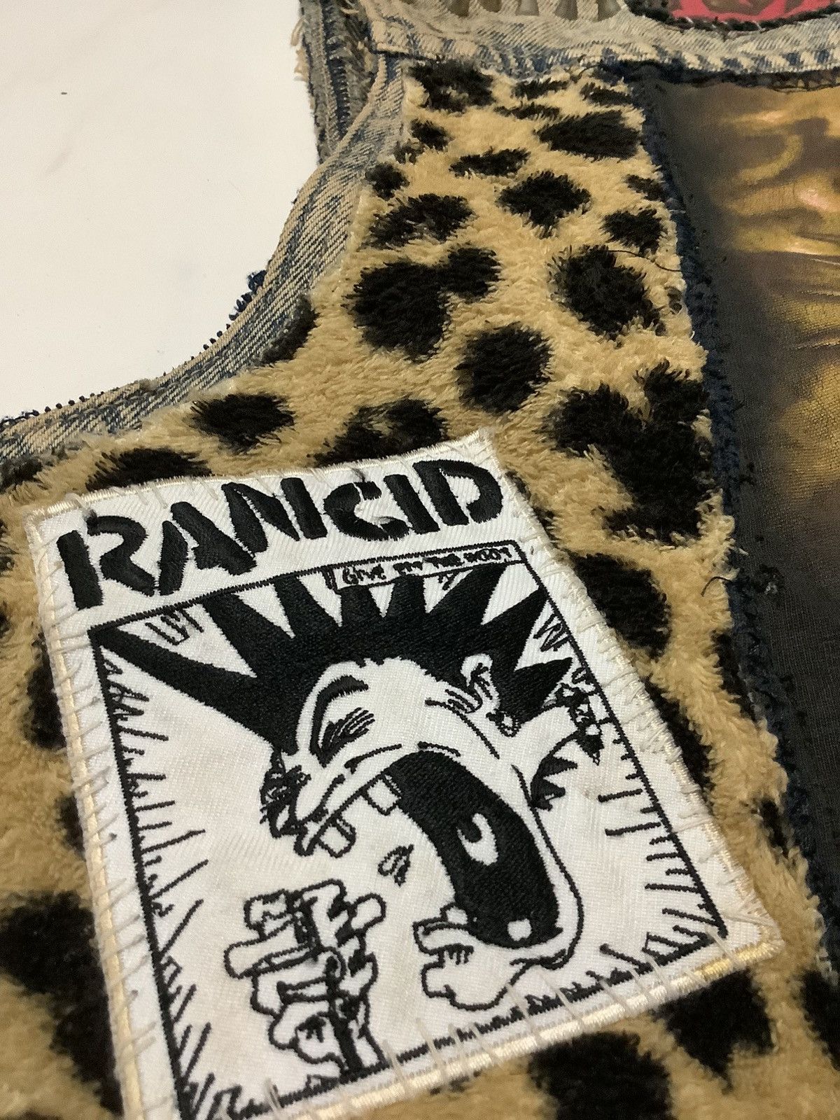 Designer × Vintage VINTAGE 90s THE EXPLOITED BATTLE JACKET CUSTOM Size US L / EU 52-54 / 3 - 22 Thumbnail