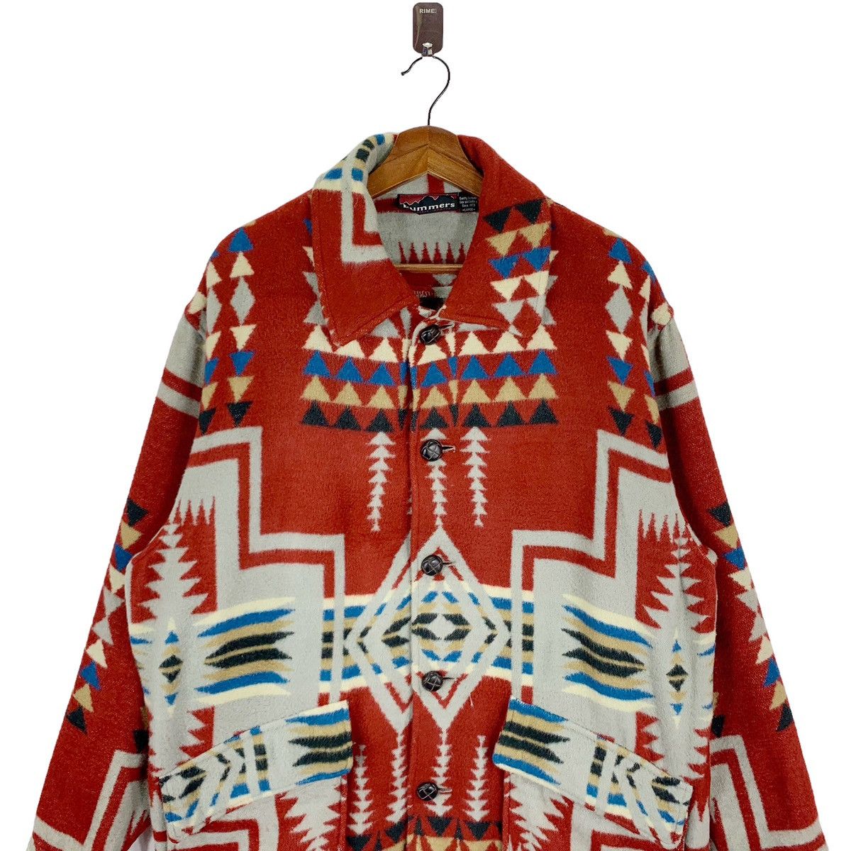Aztech Mountain VINTAGE BUMMERS MOUNTAIN SPORTS AZTEC NATIVE AMERICAN JACKET Size US L / EU 52-54 / 3 - 4 Thumbnail