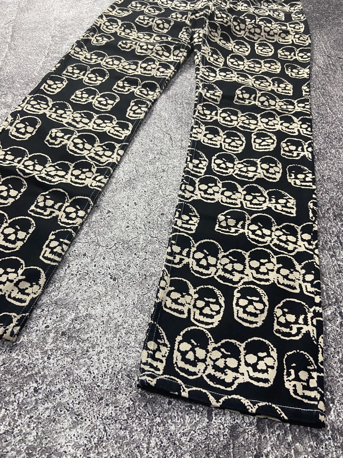 Hysteric Glamour × Japanese Brand Hysteric glamour skull pile pants Size US 28 / EU 44 - 3 Thumbnail